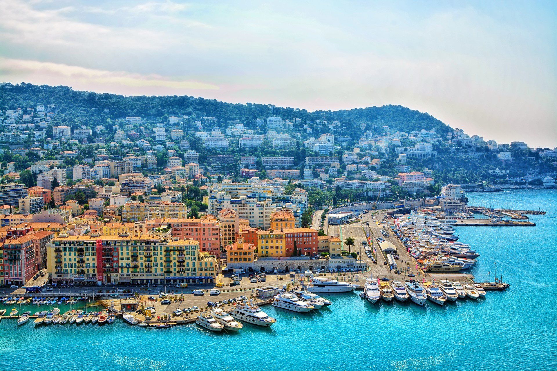 Holiday in the Cote d'Azur for its sandy beaches, year-round sunshine and world-class shopping and gastronomy