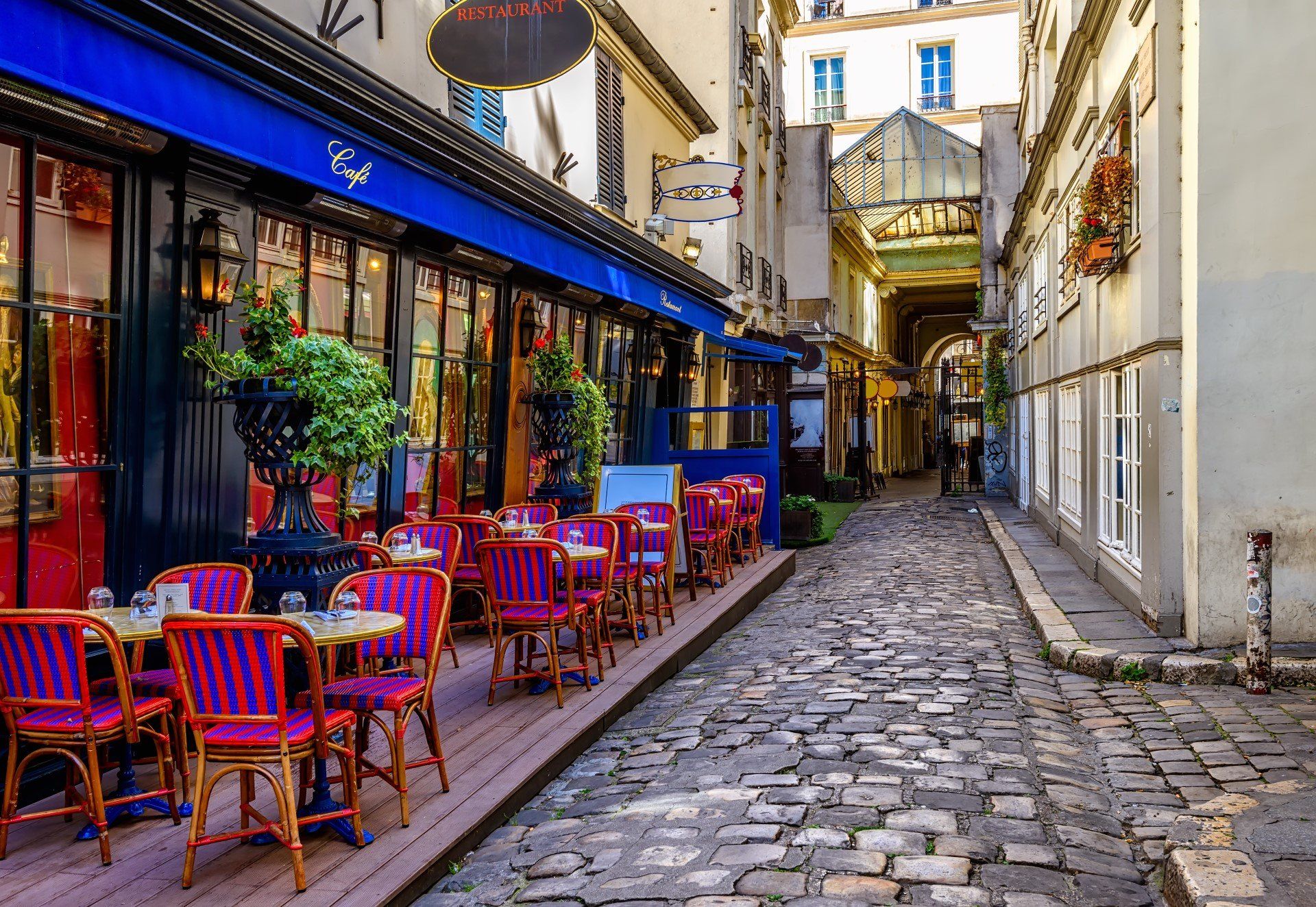 Revel in the authentic French charm of Paris's olf quarters, with its many bohemian cafes