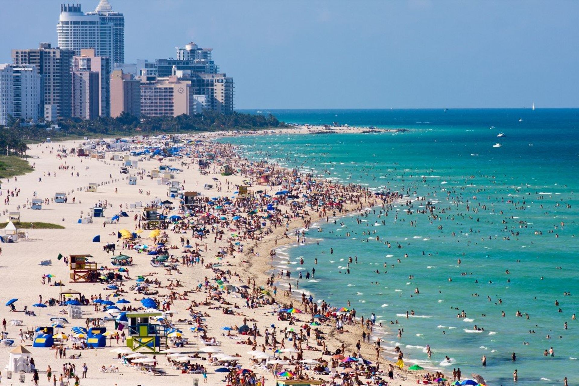 Miami's South Beach is the perfect spot for people watching and partying until the early hours