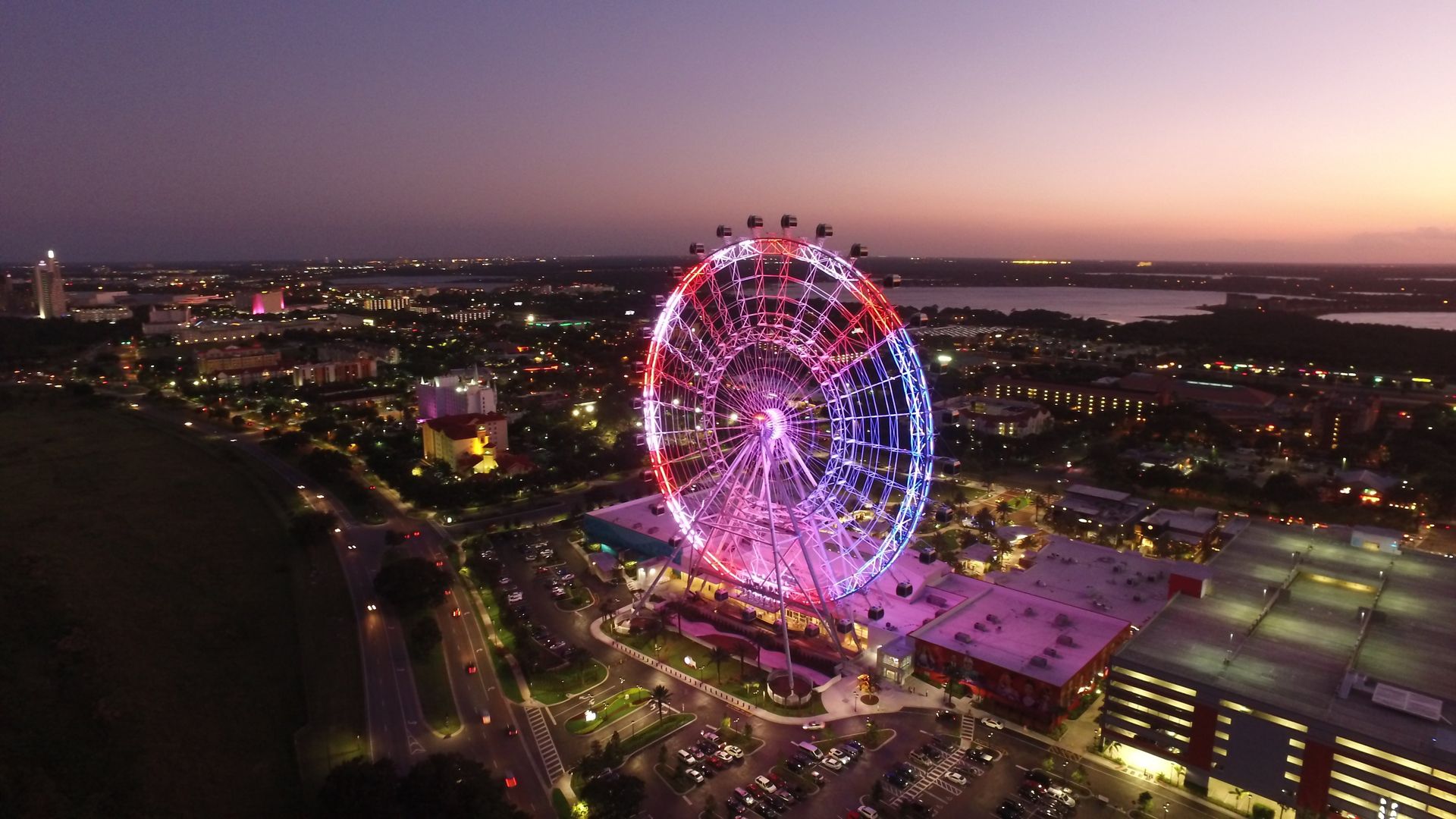 Take a trip up the Orlando Eye and take in panoramic views of the city