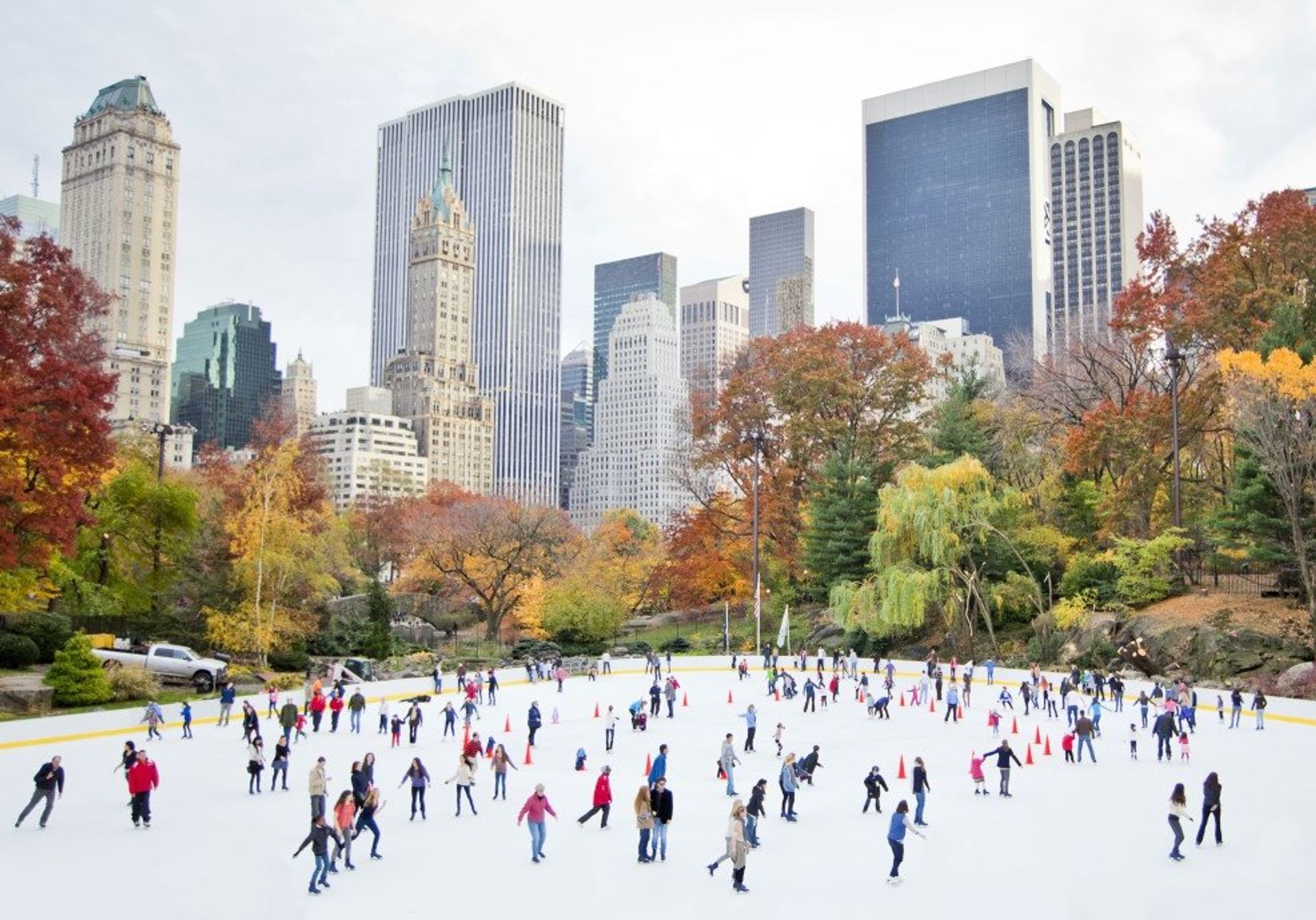 Visiting in winter? Ice skating in New York's iconic Central Park is a must!
