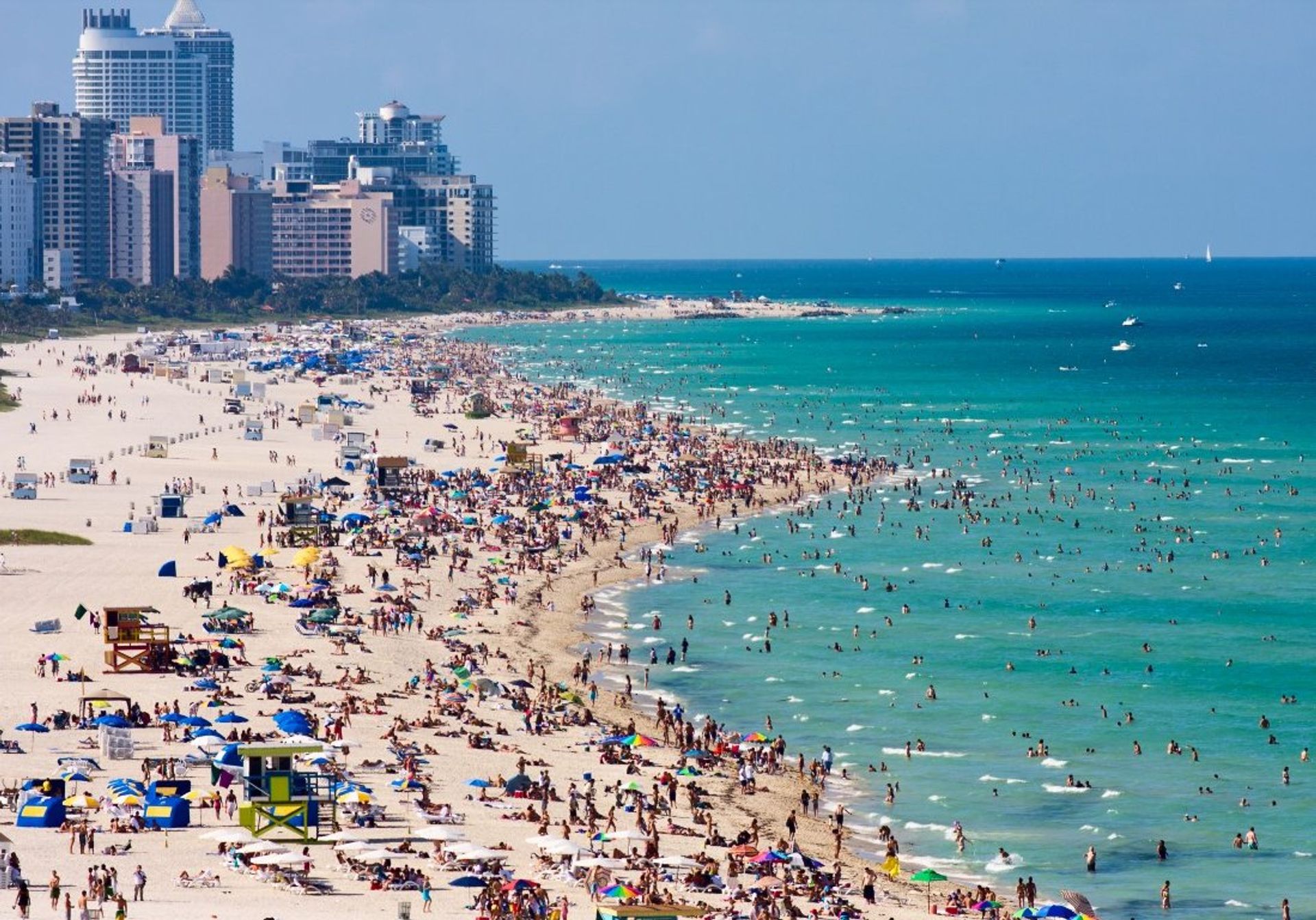 South Beach Miami in Florida is the perfect place to people watch