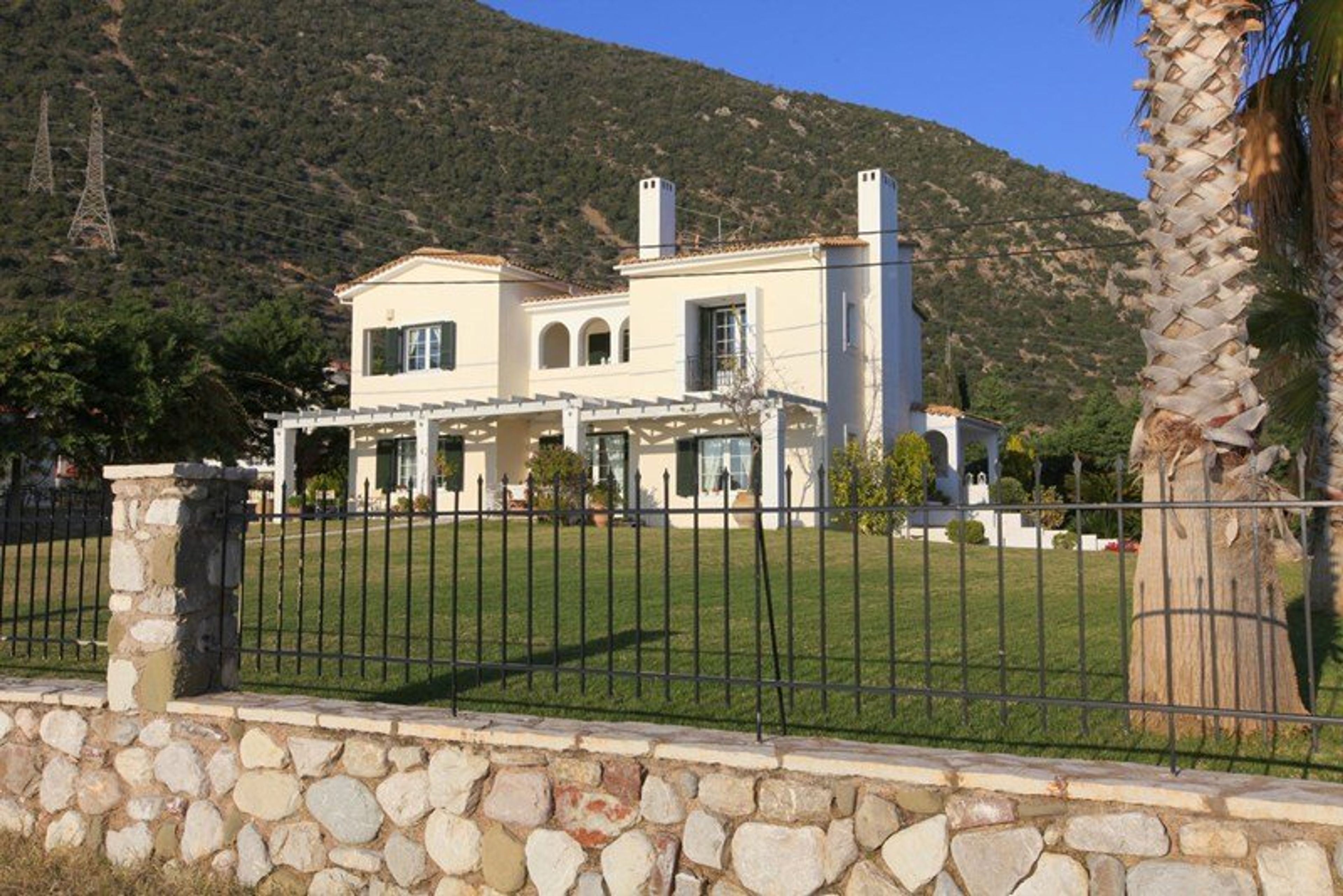 View from the sea side