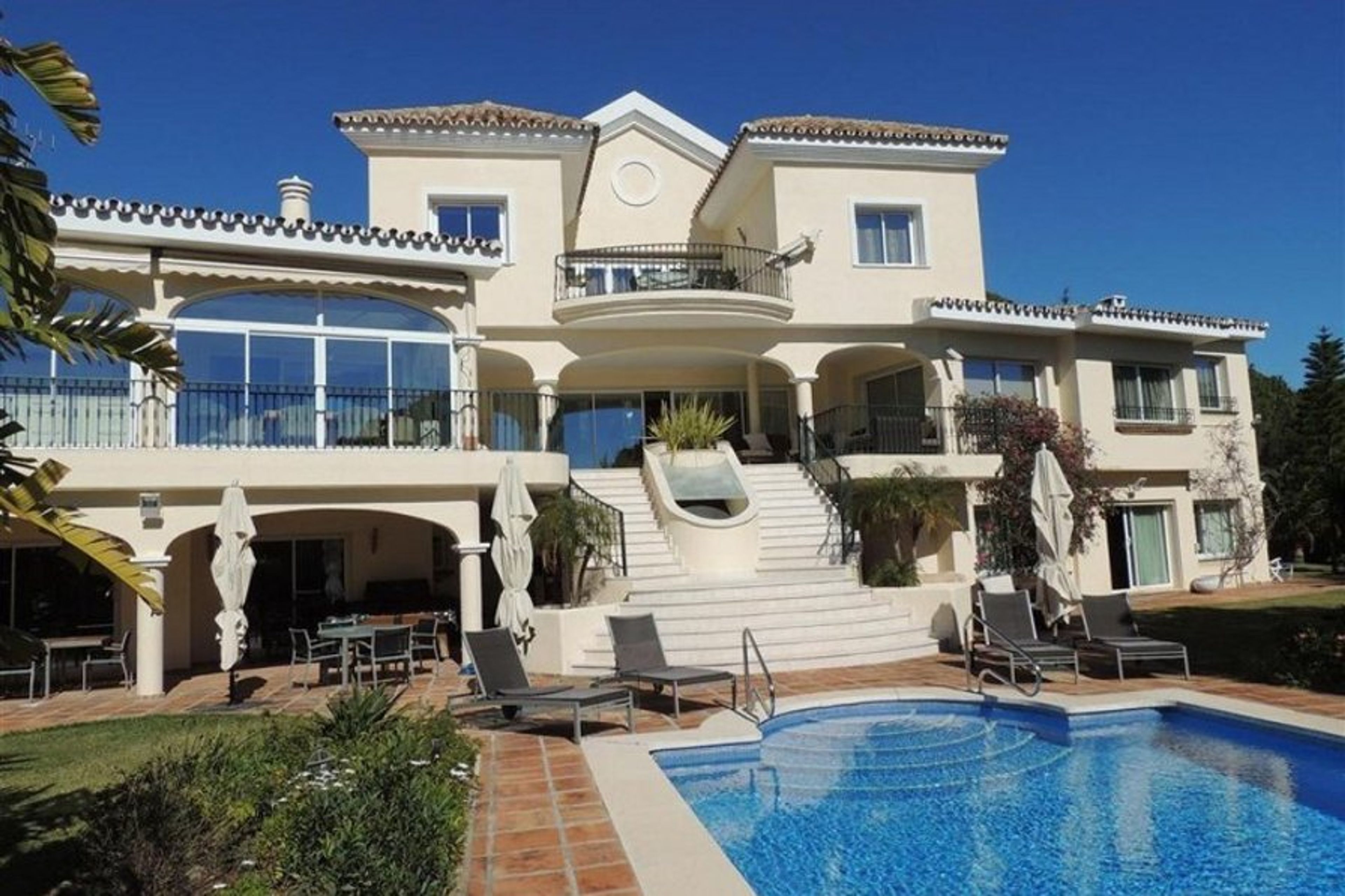 Stunning villa with panoramic views.