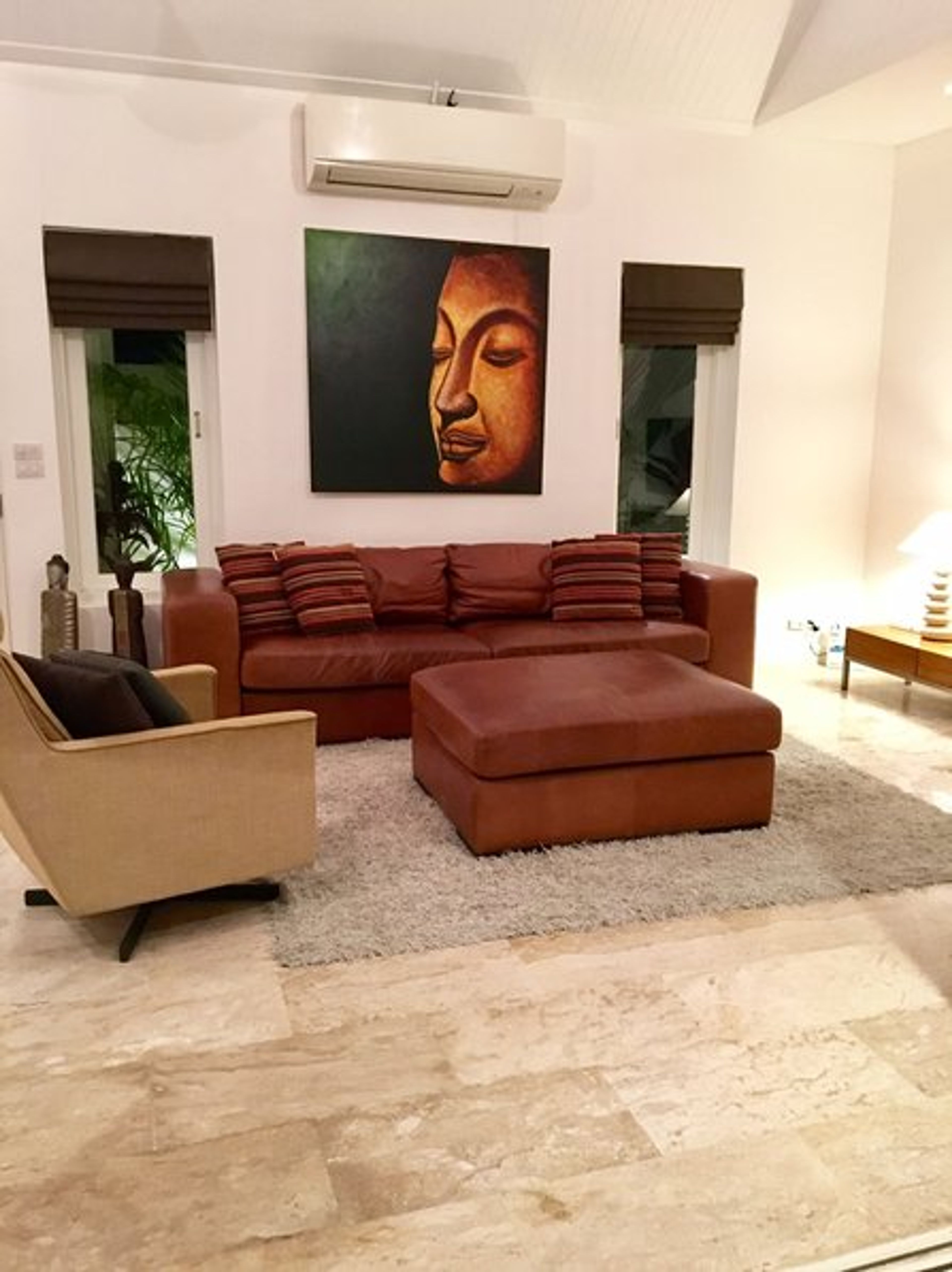 A welcoming lounge to relax in