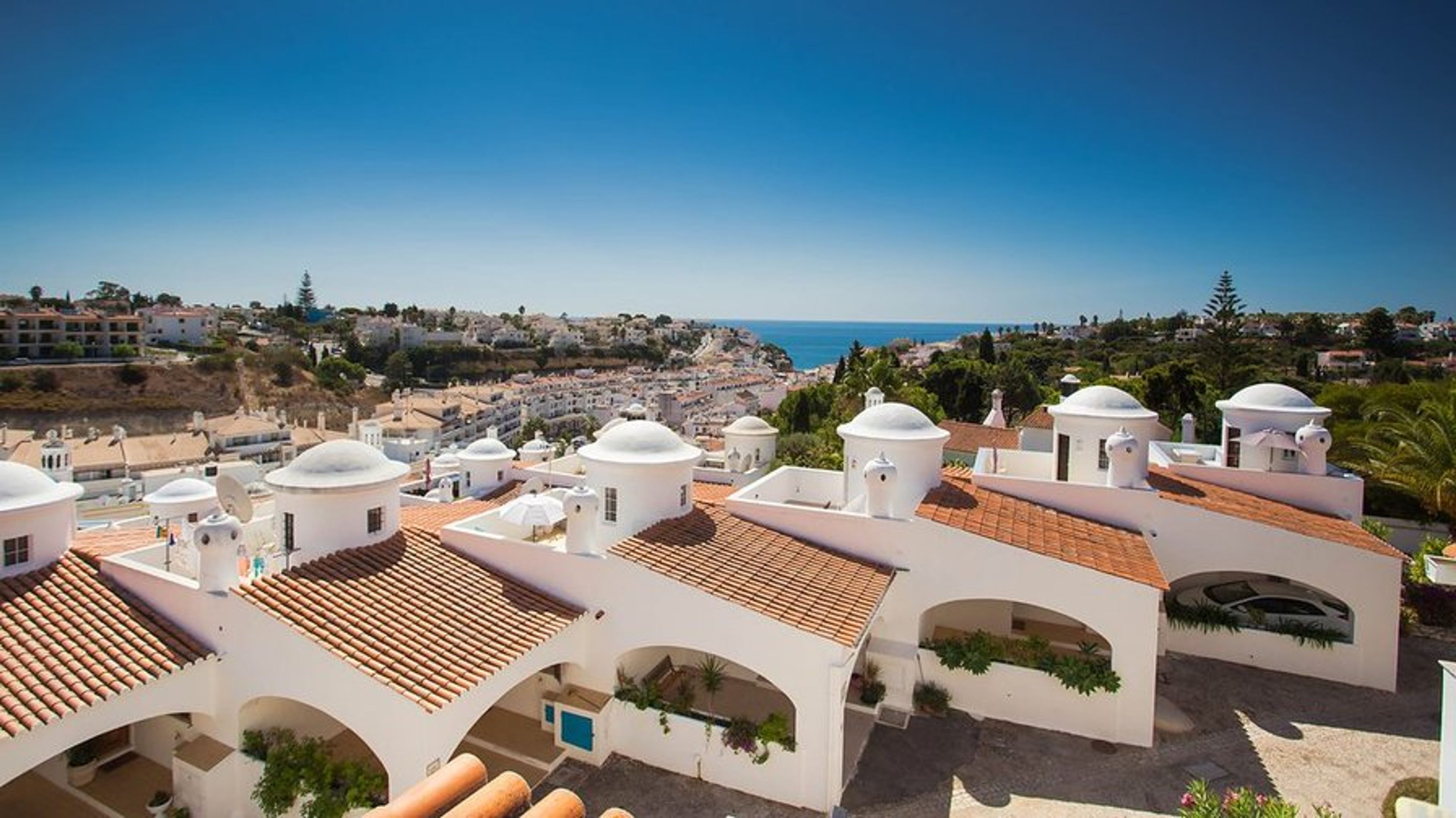 The view over Carvoeiro