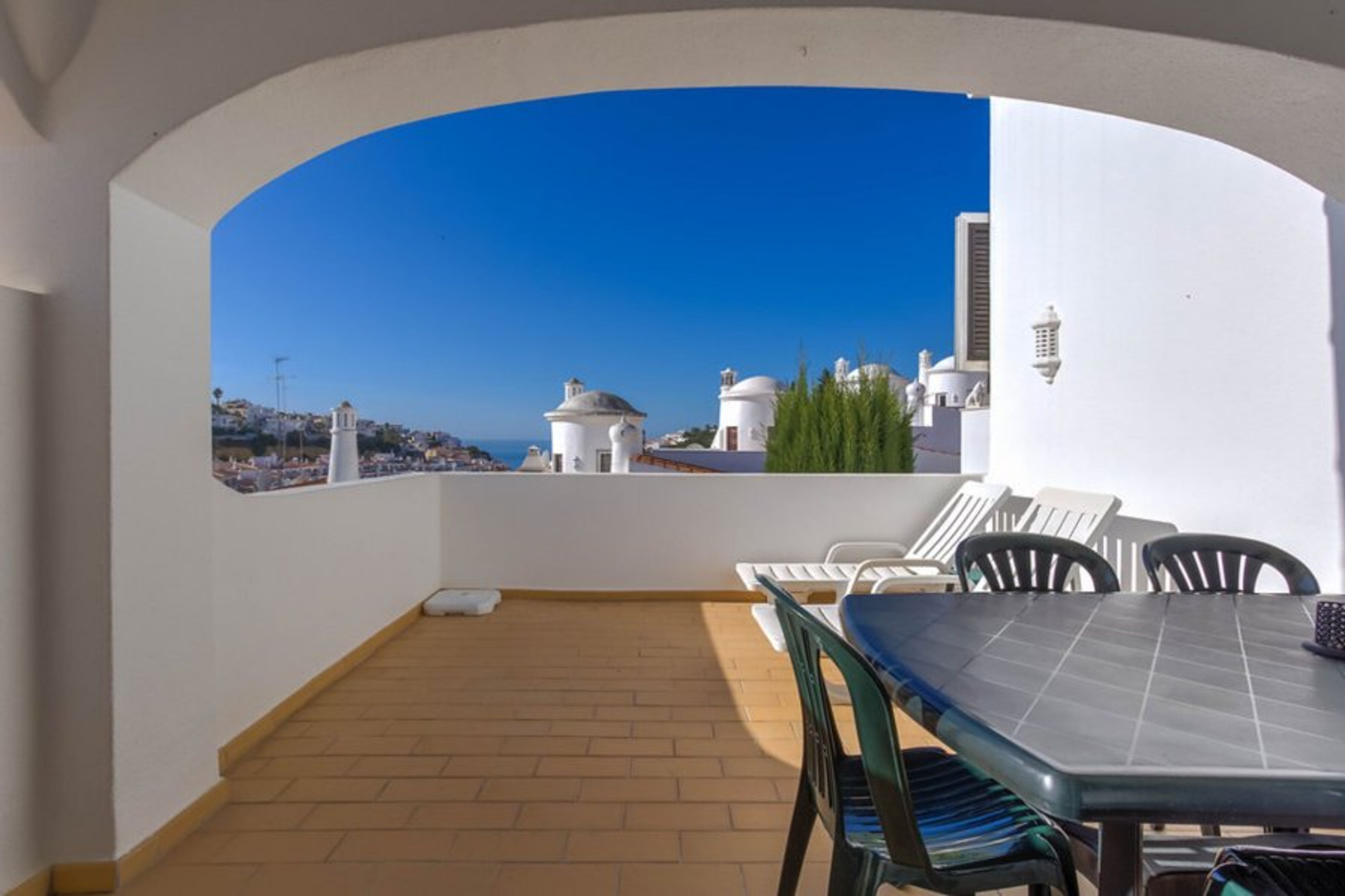 Terrace with sea view