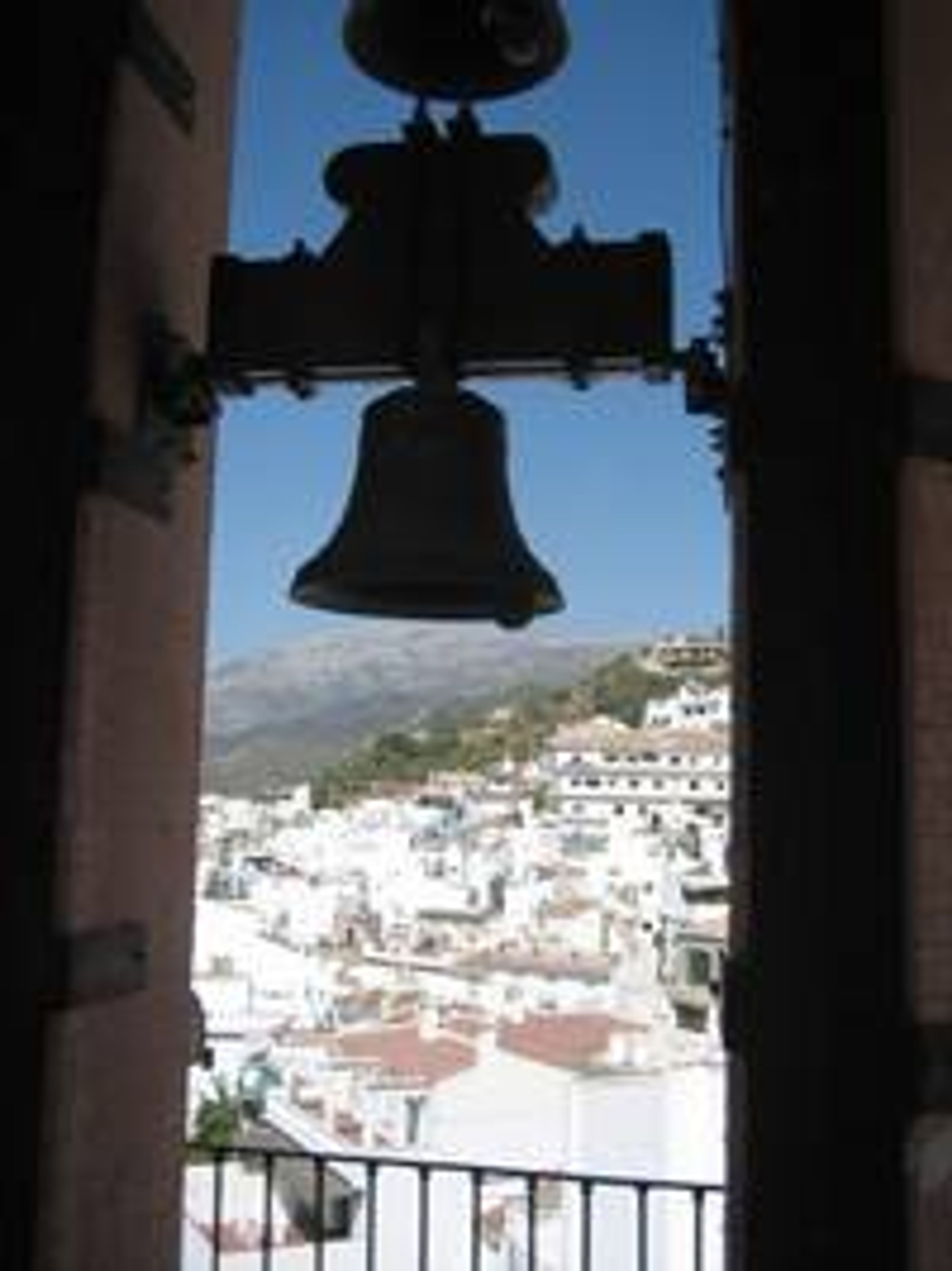 Competa view from the church tower