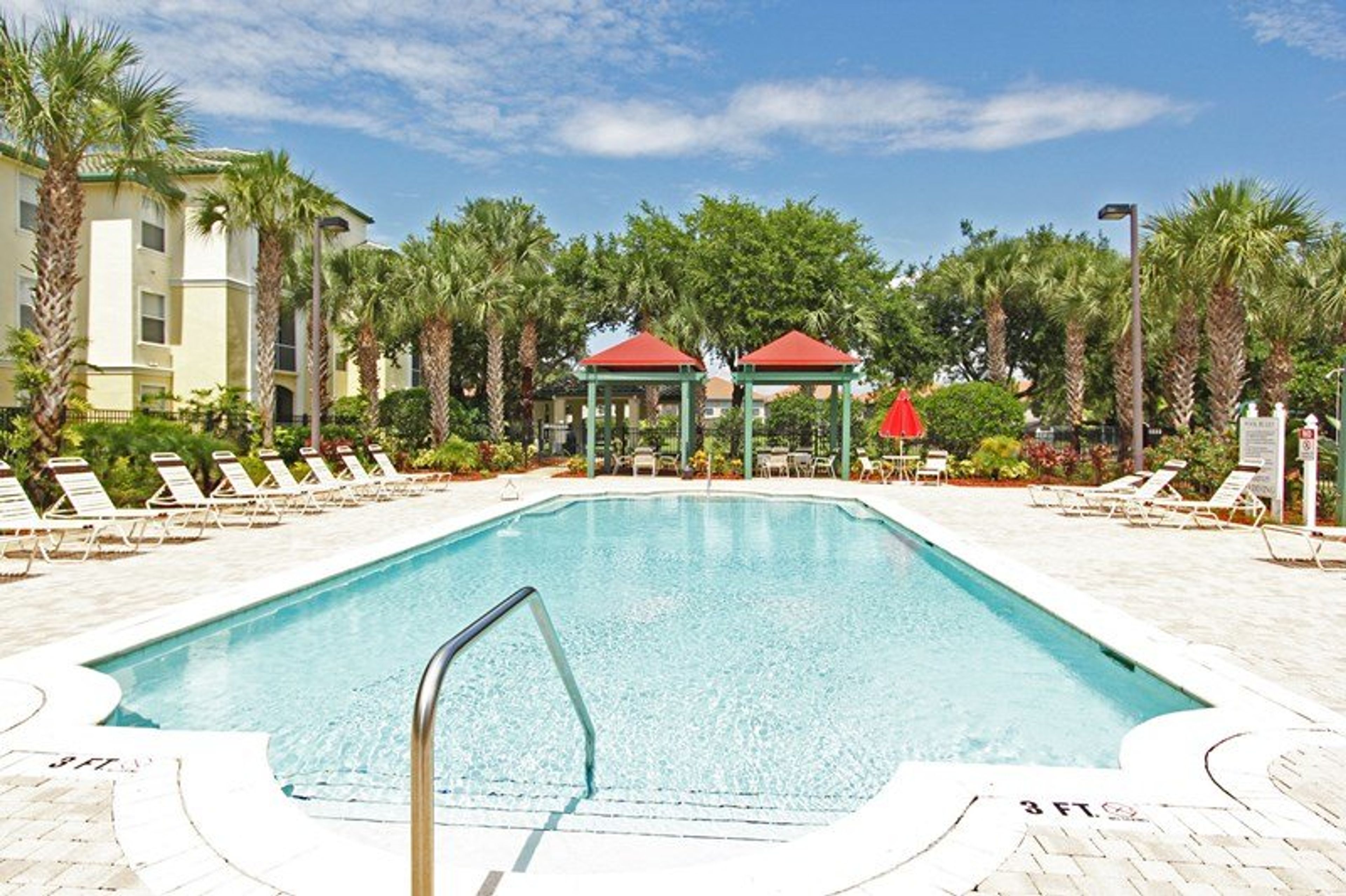 Summer swimming pool so close to our 4 bedroom condo