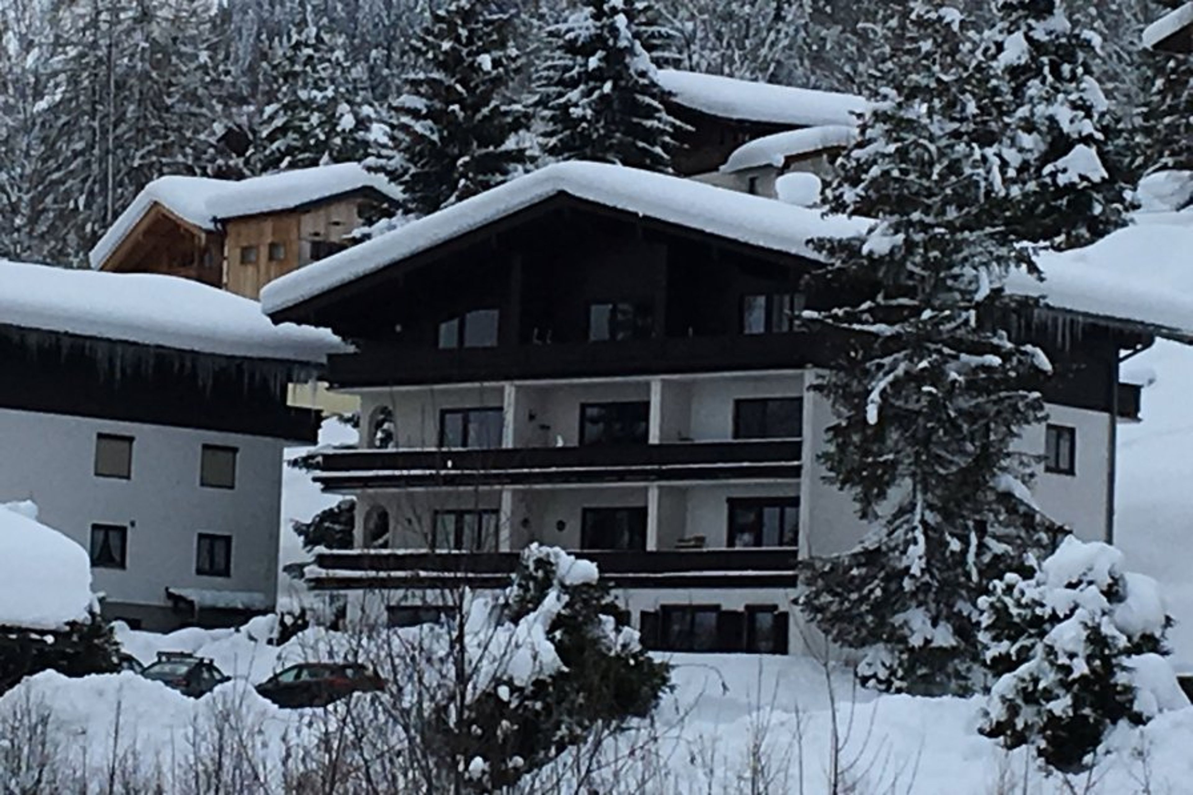 The apartment is situated on the top floor on the right