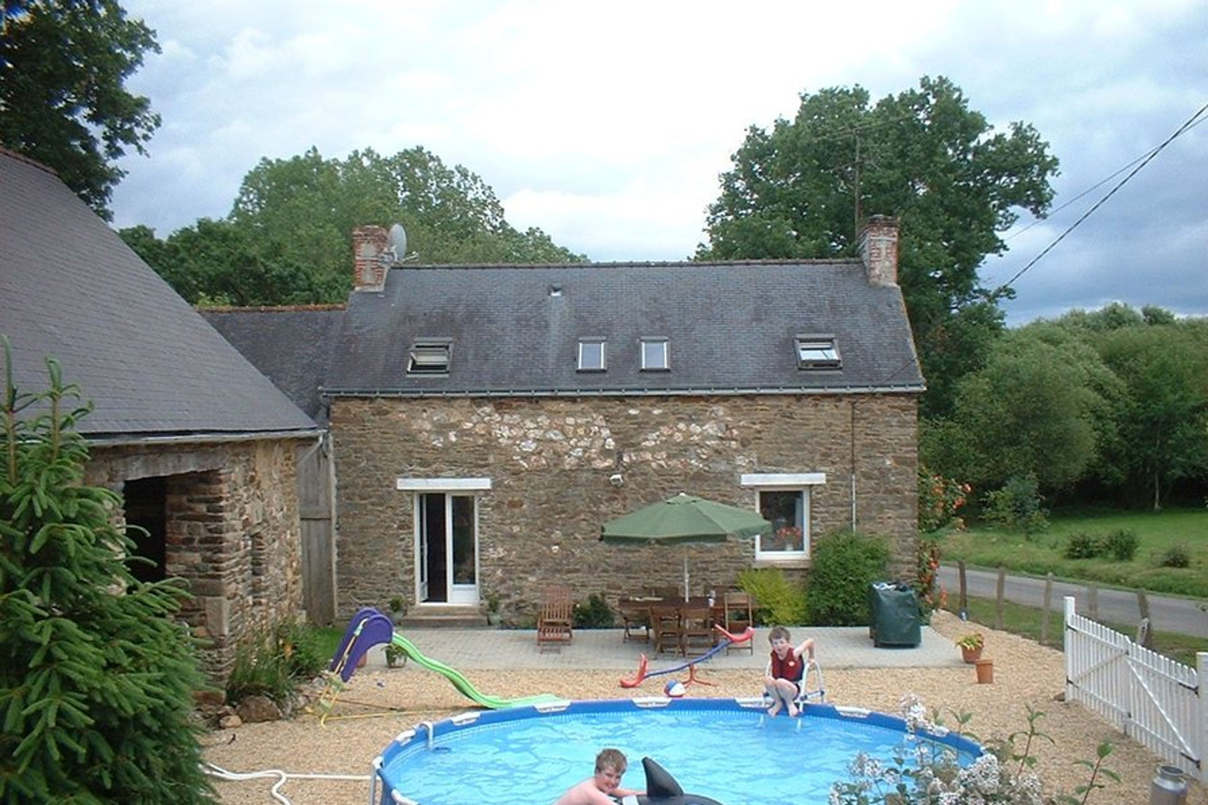 Relax on the spacious patio with BBQ and pool