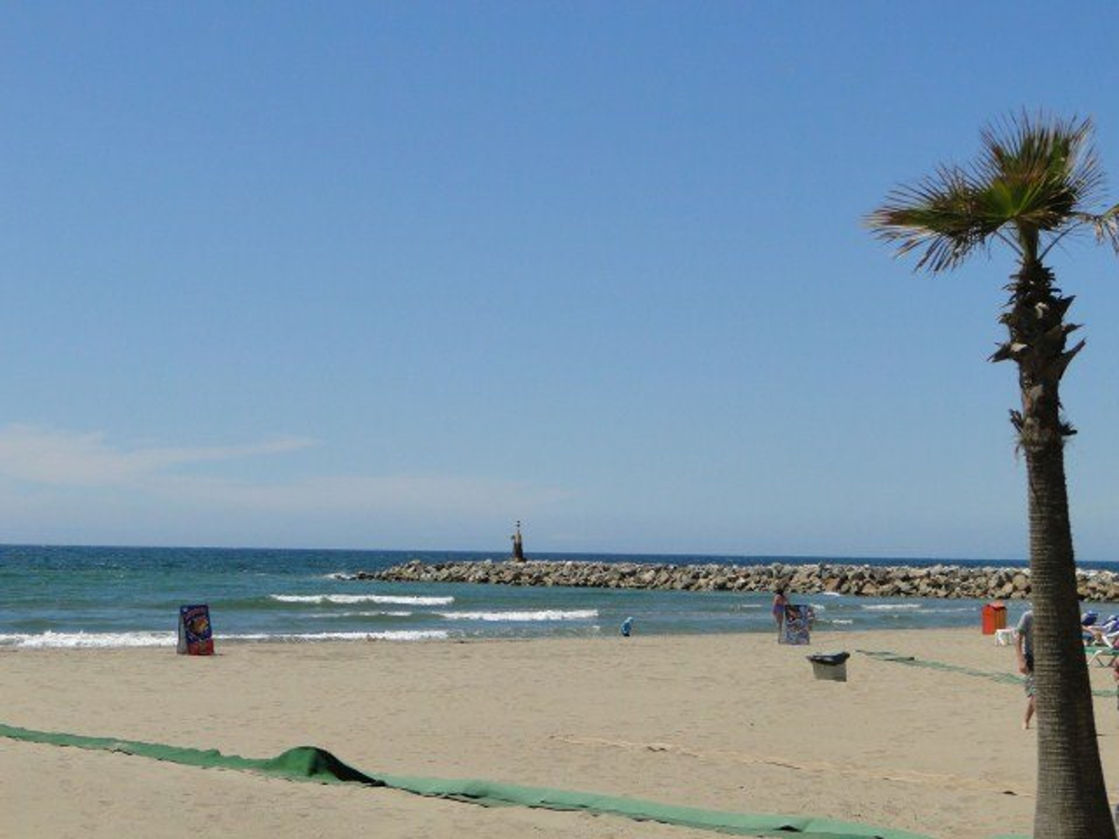 Nearest beach in Benalmádena, approx 800 metres from Casa Vela. 