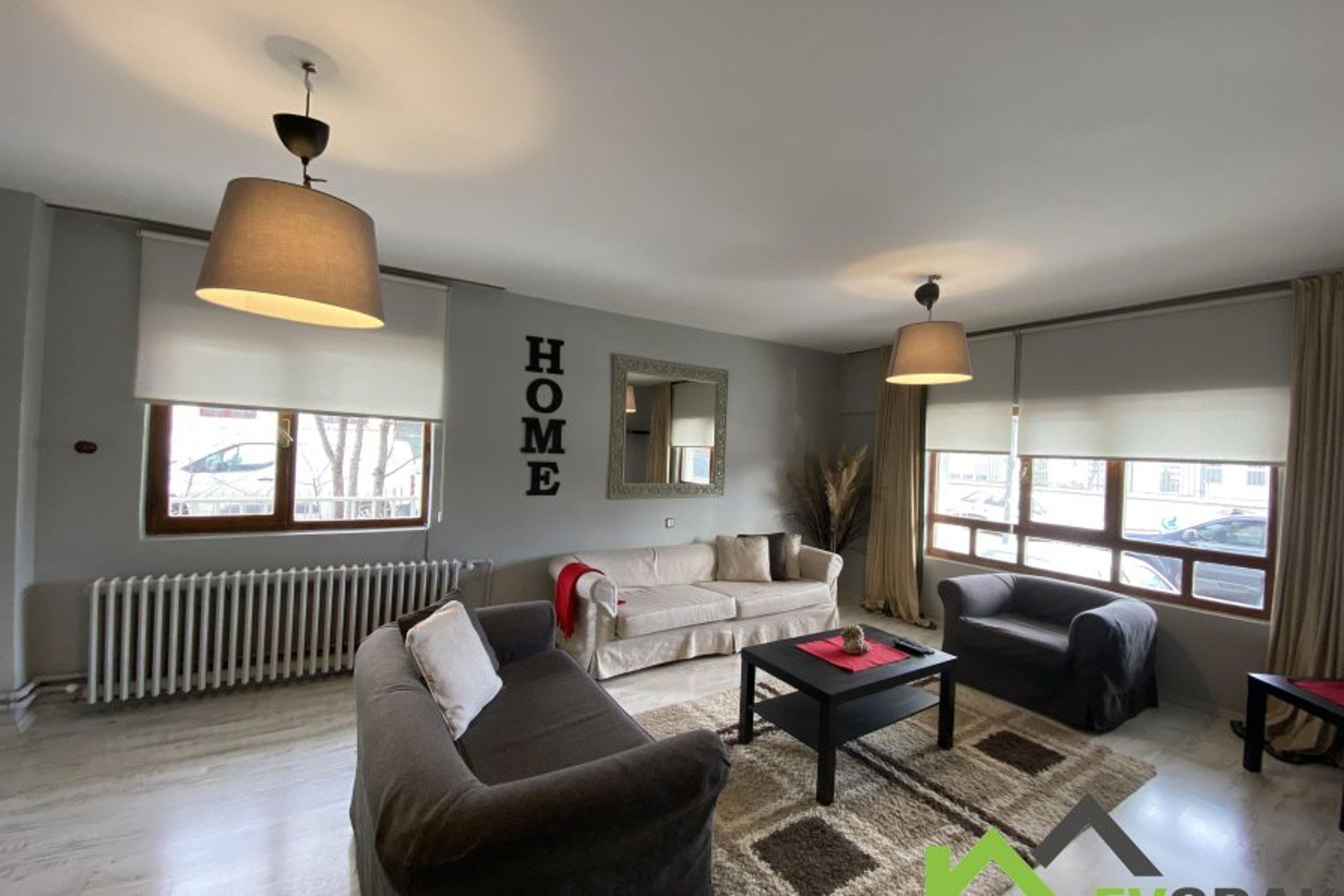 living room Evodak Rental apartments near by hospitals 