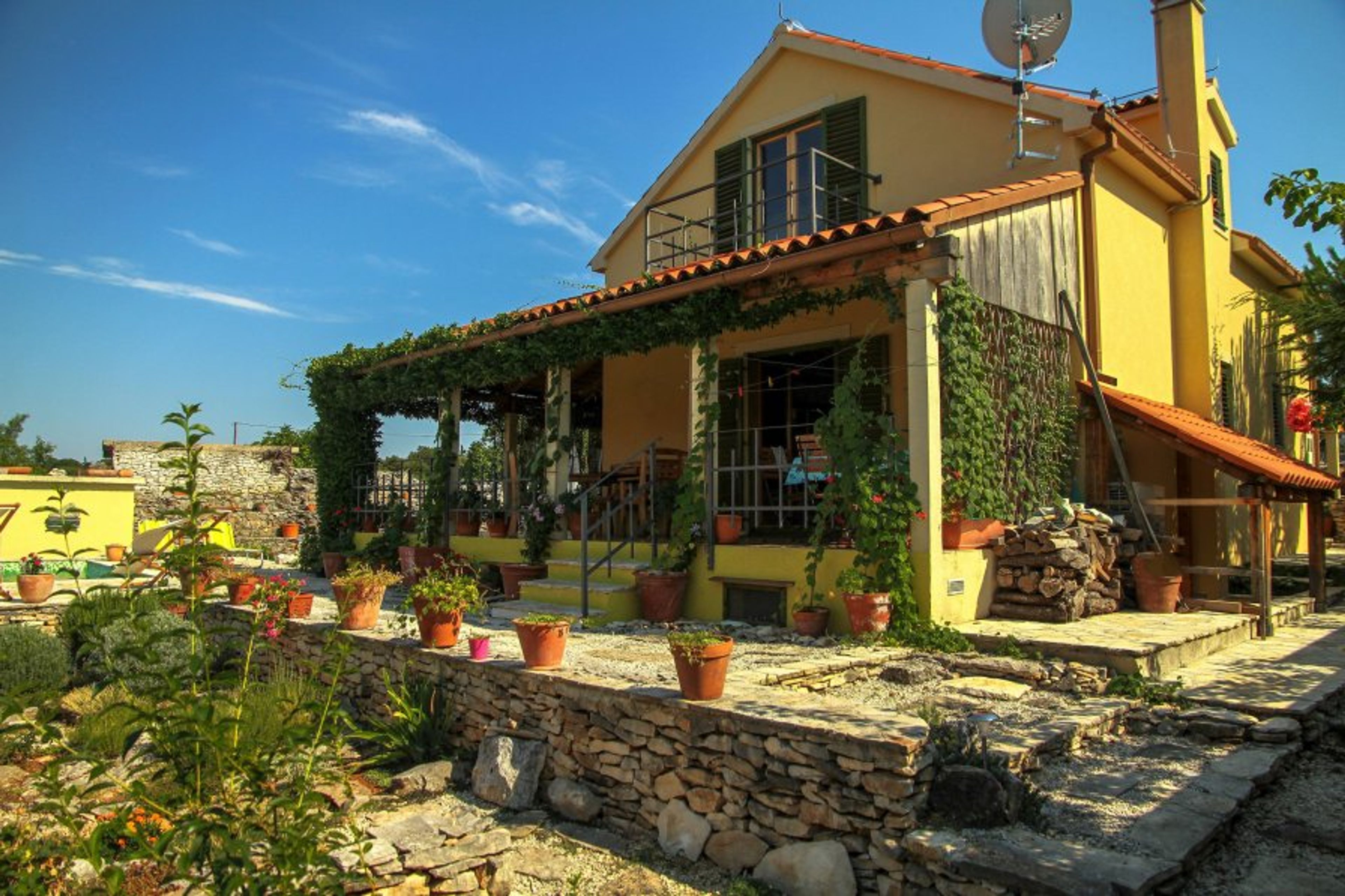 Garden view, back of the house