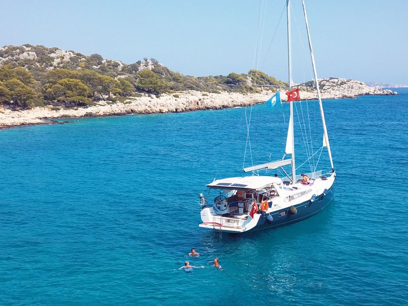 Boat in Kaş, Turkey