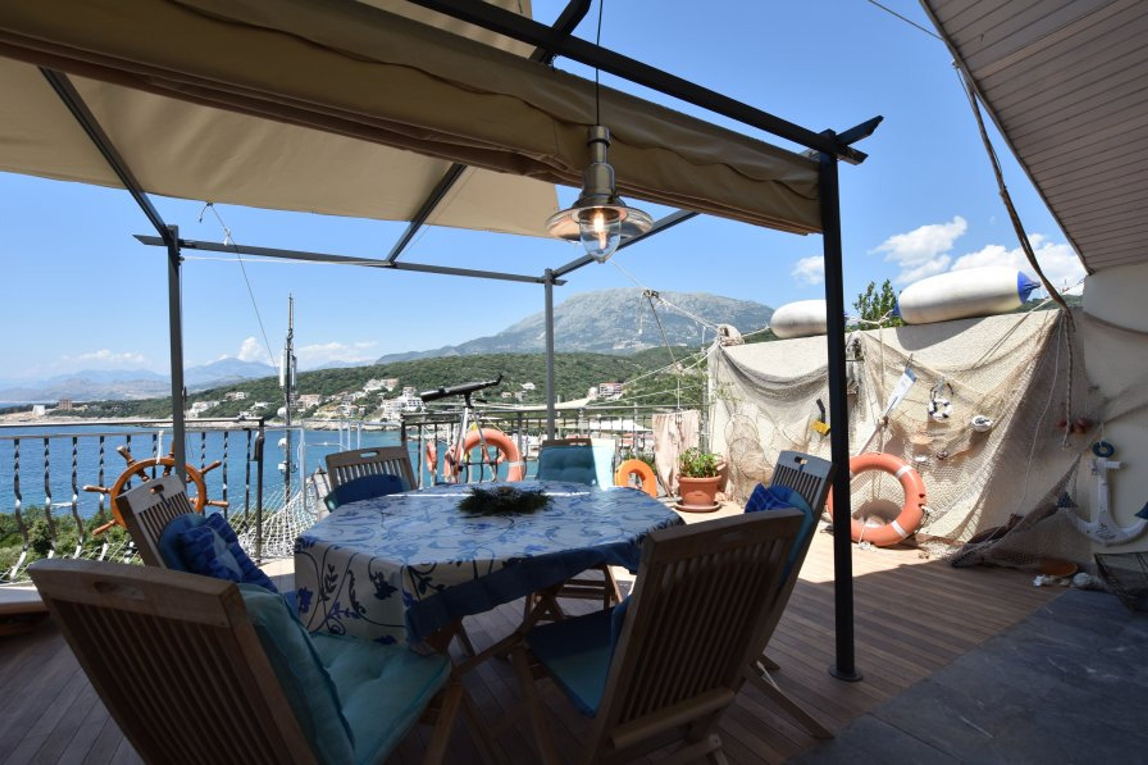Terrace with a great sea view