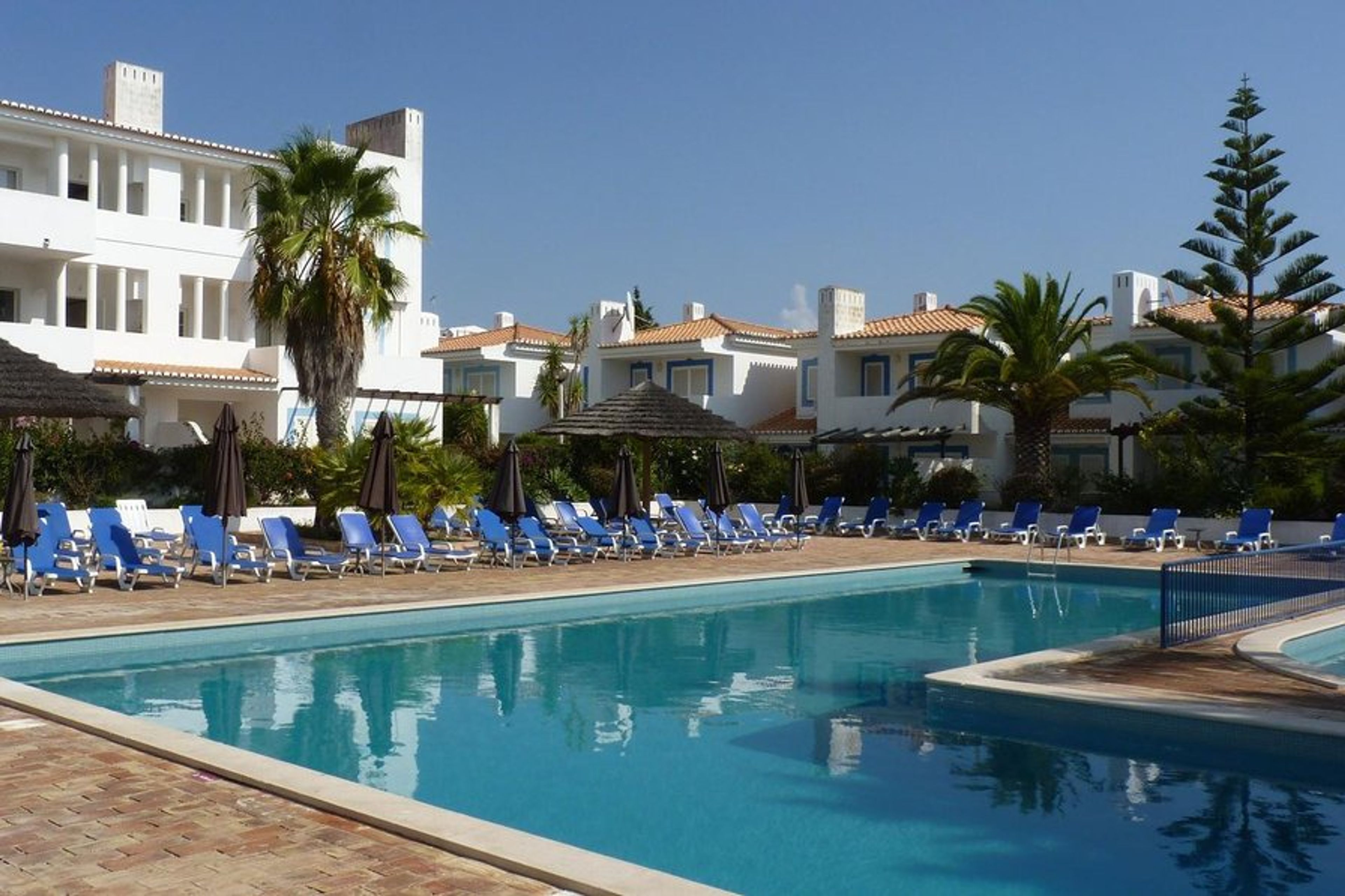 One of the swimming pools at Vilabranca.