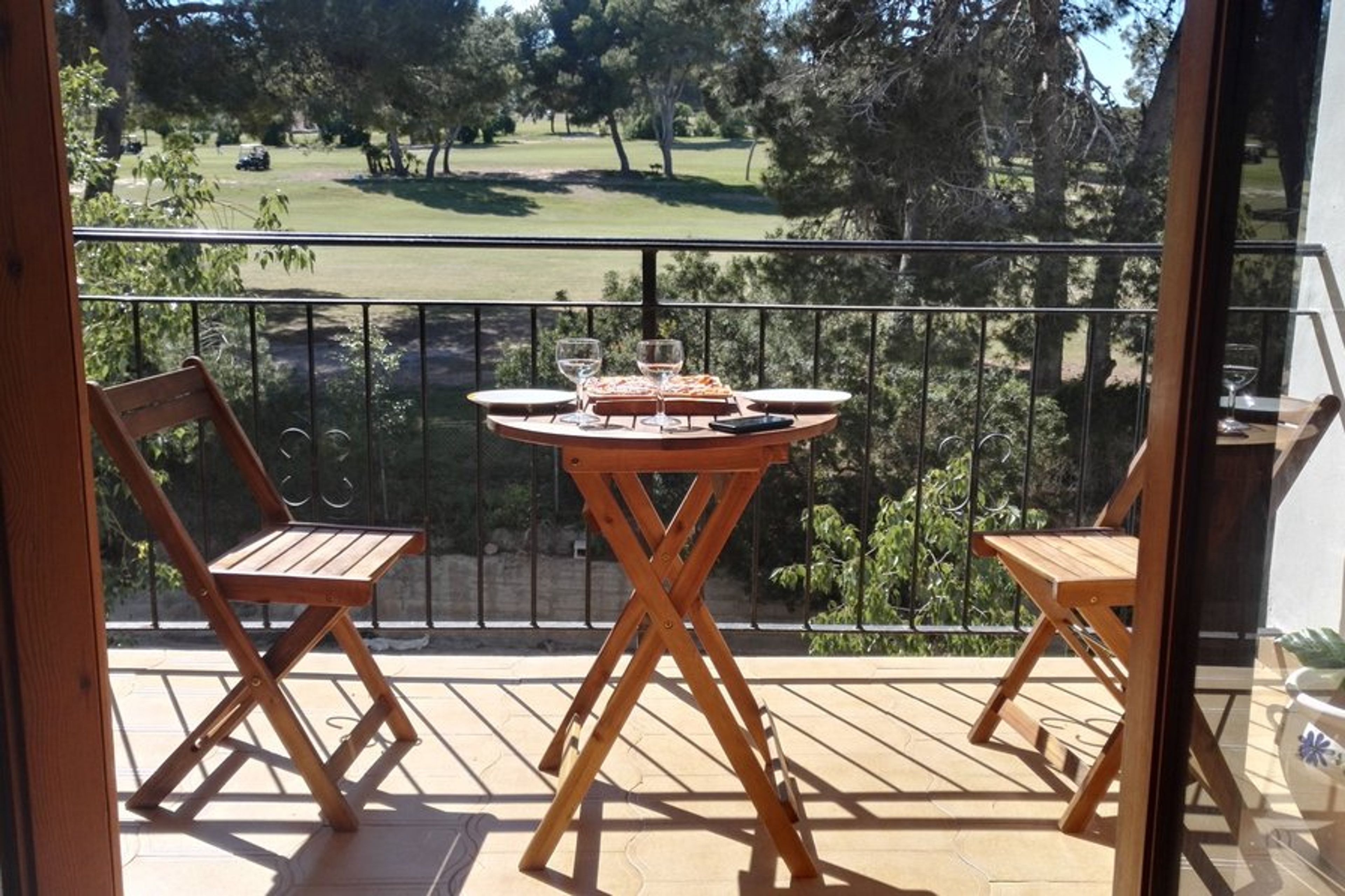 Balcony overlooking Villamartin Golf  Course