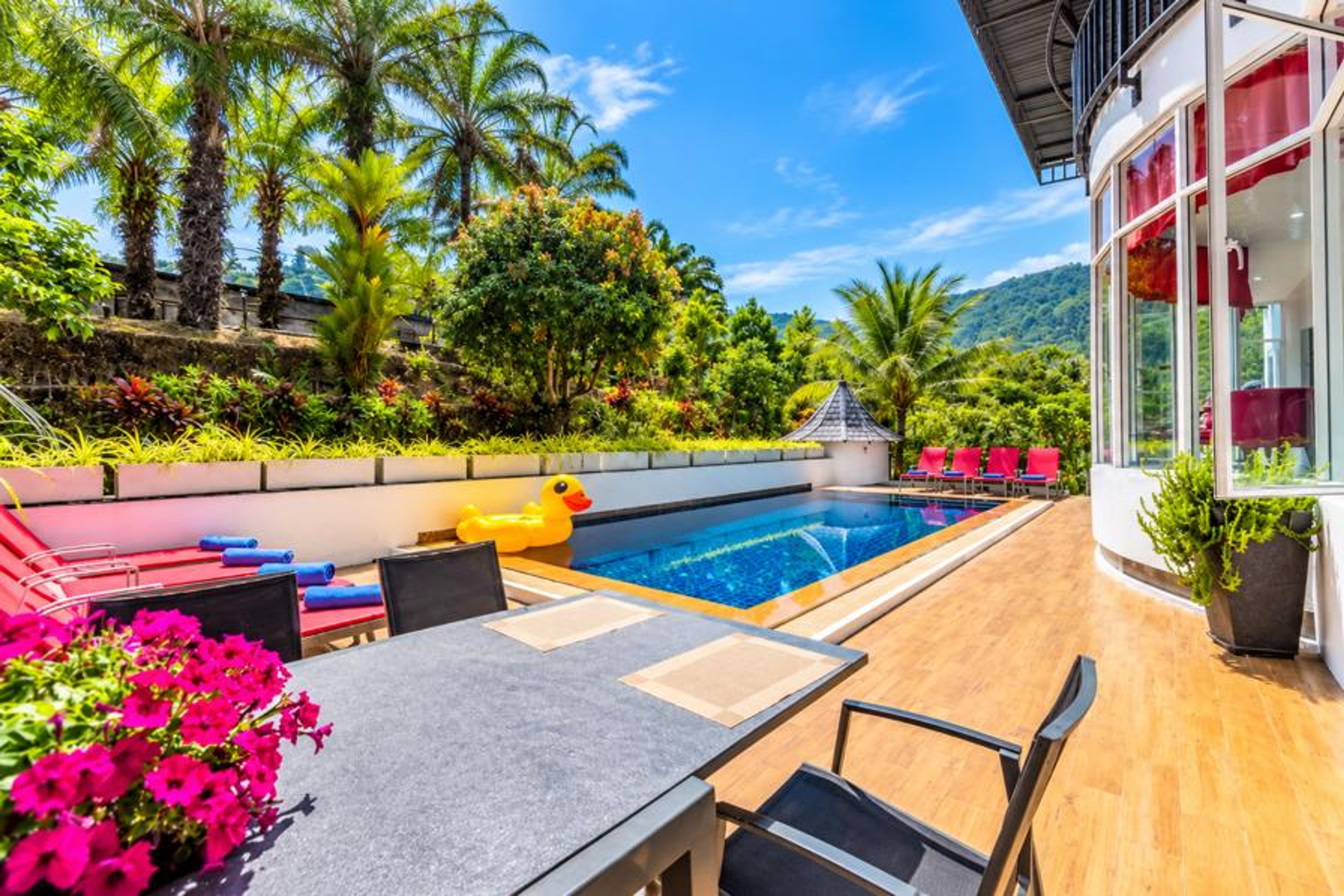 Private swimming pool