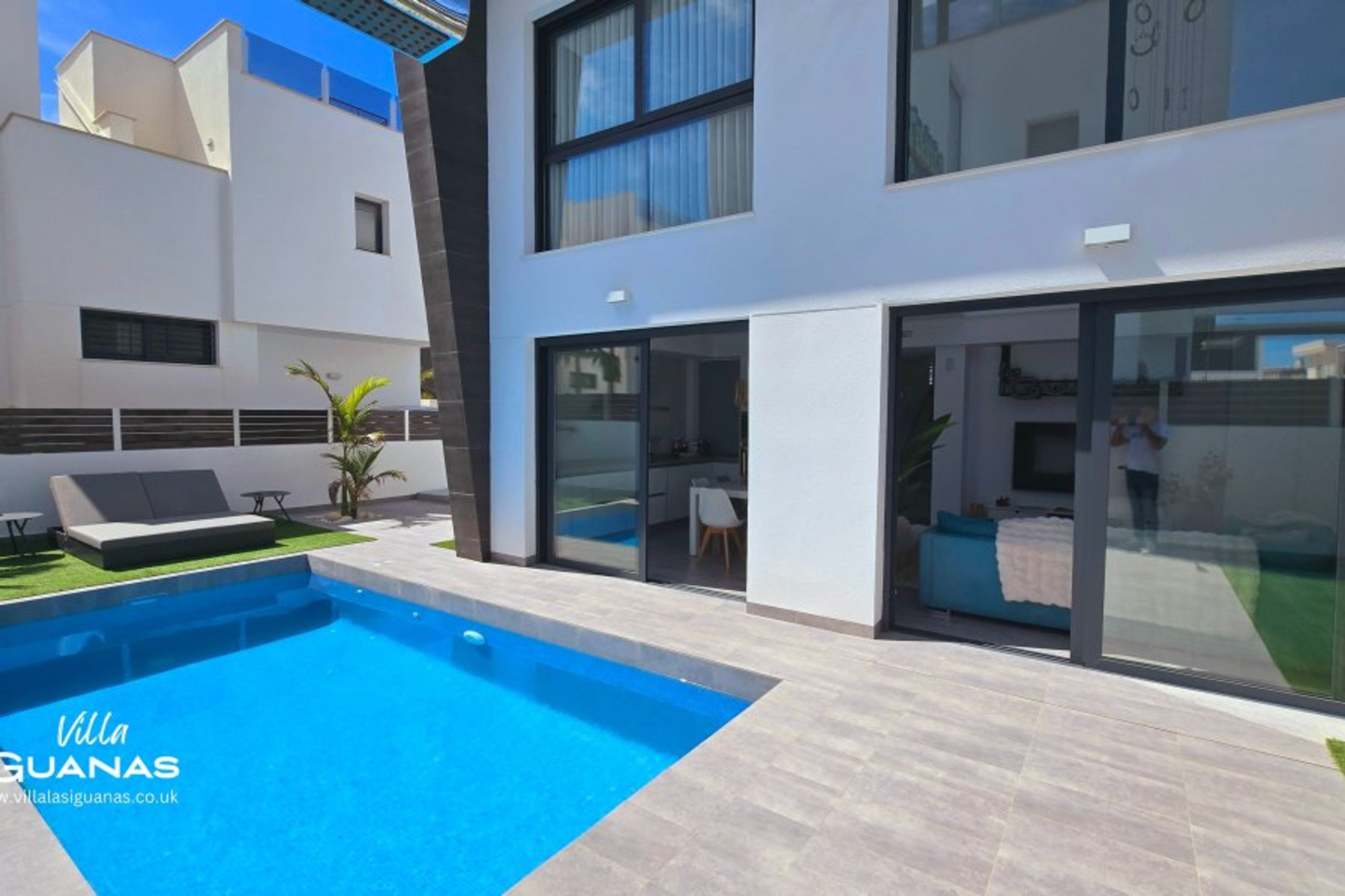 Garden pool area