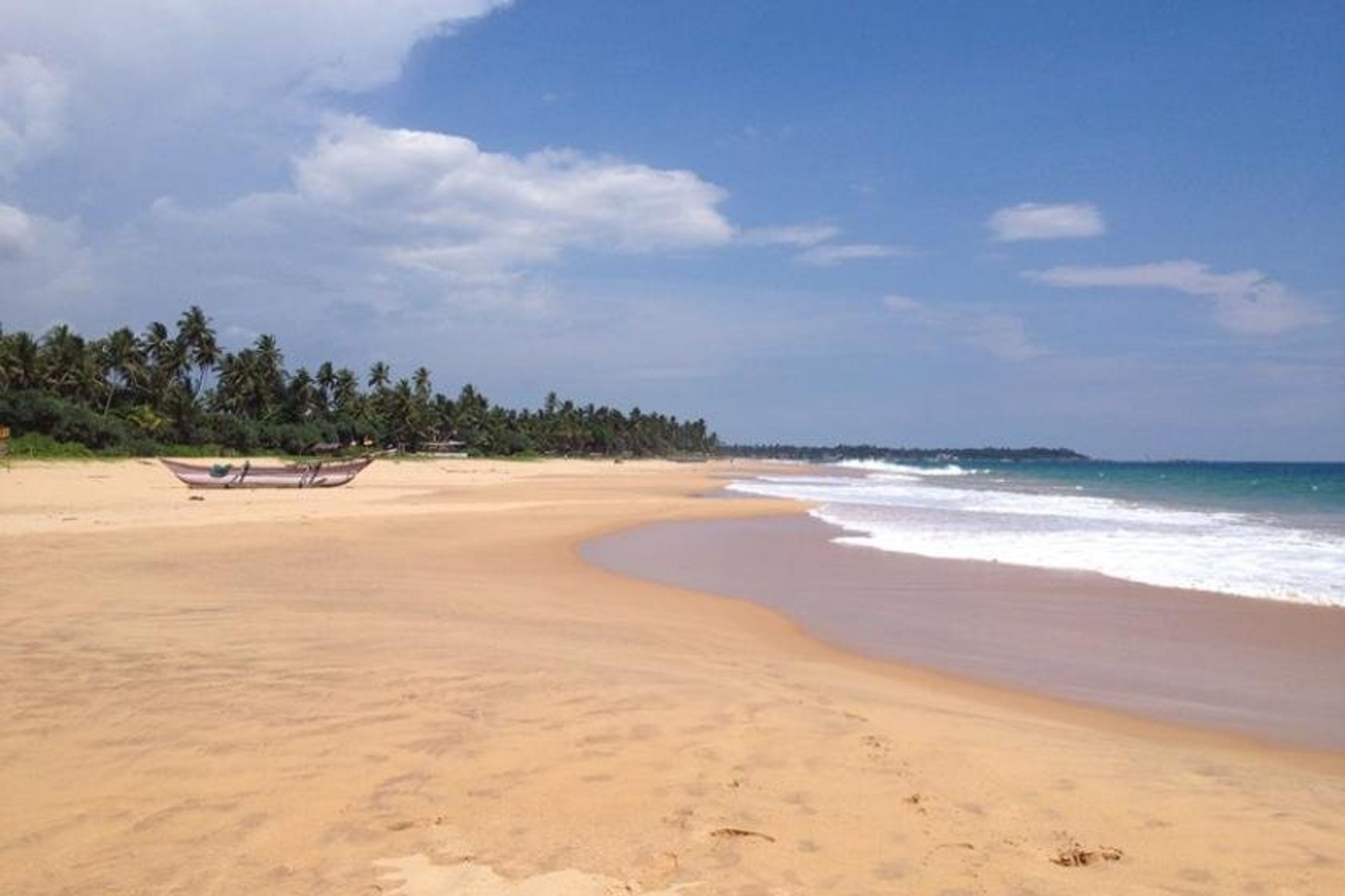 Close to Narigama beach, the most beautiful beach in Hikkaduwa