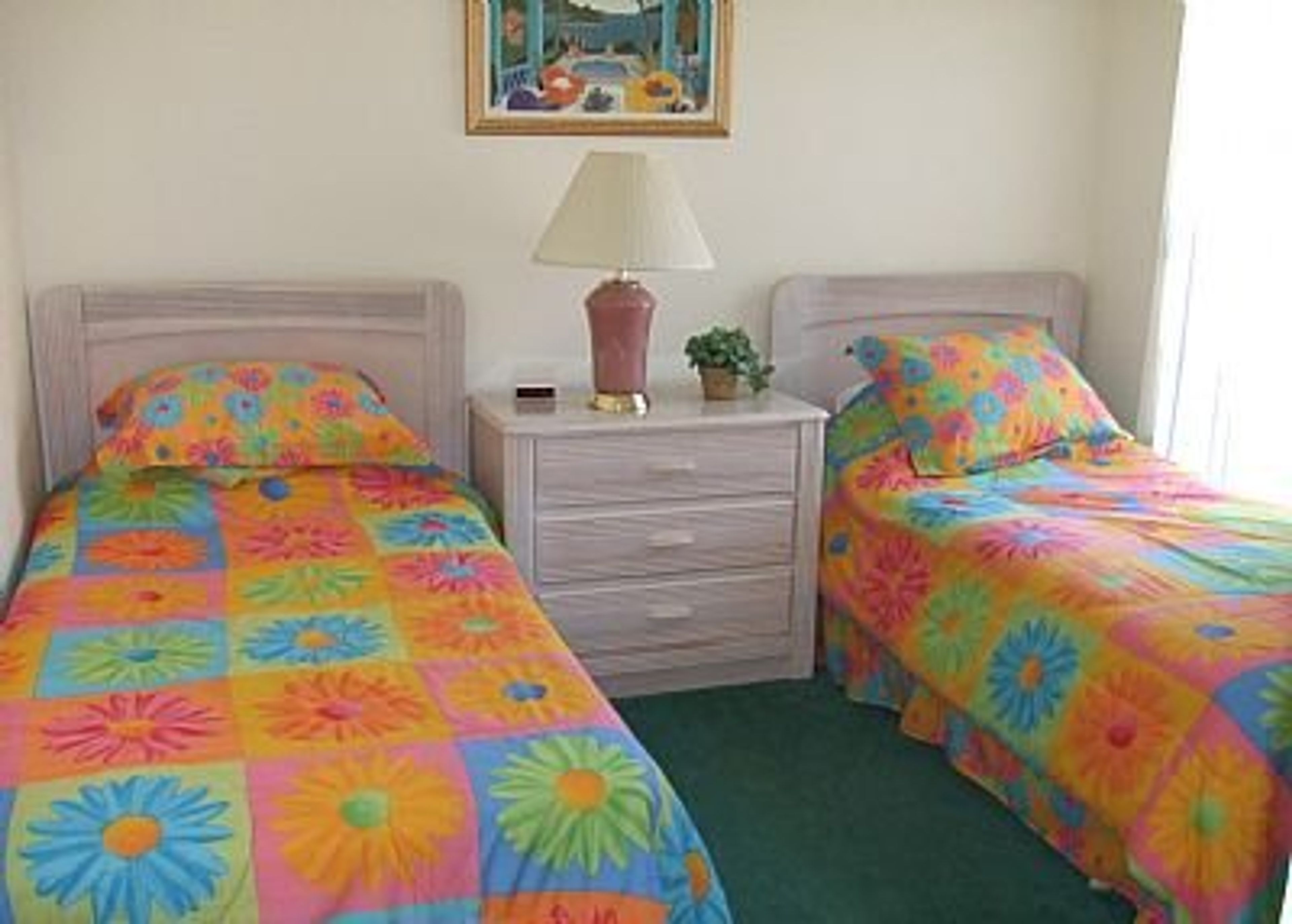 Twin bedded room