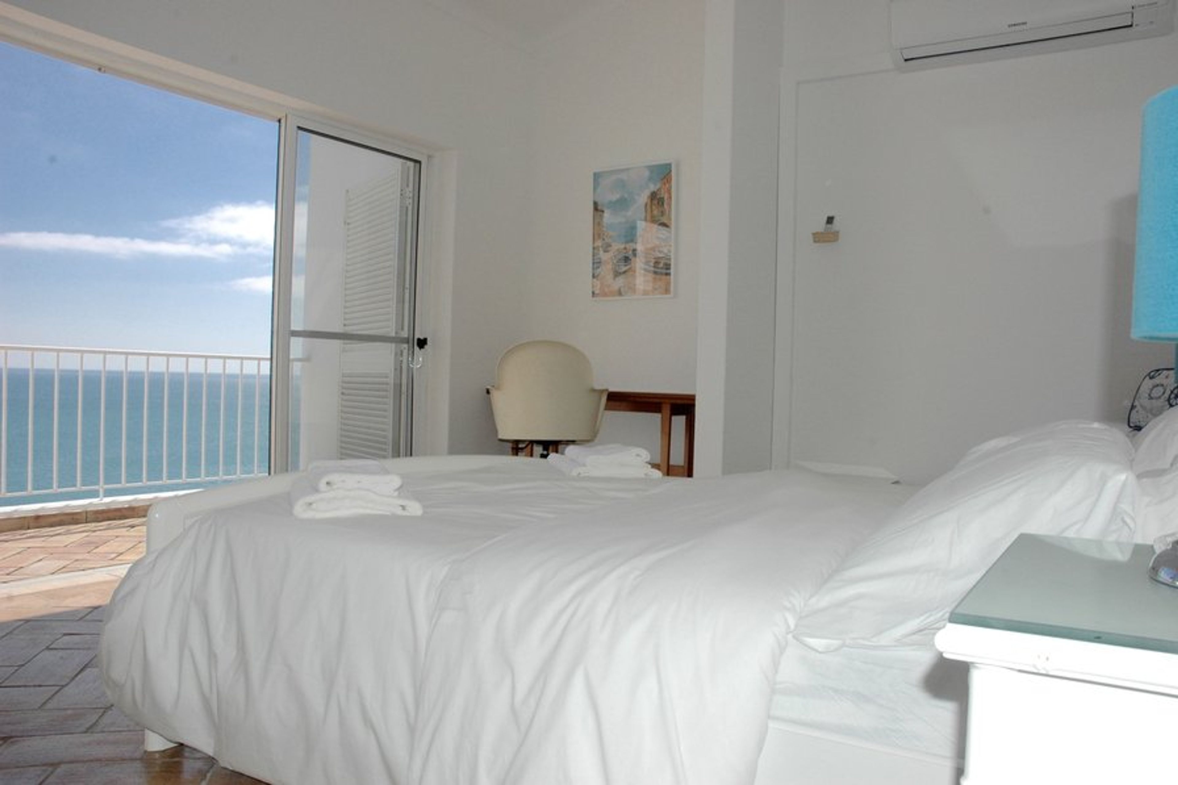 En-suite master bedroom with an incredible view to wake up to