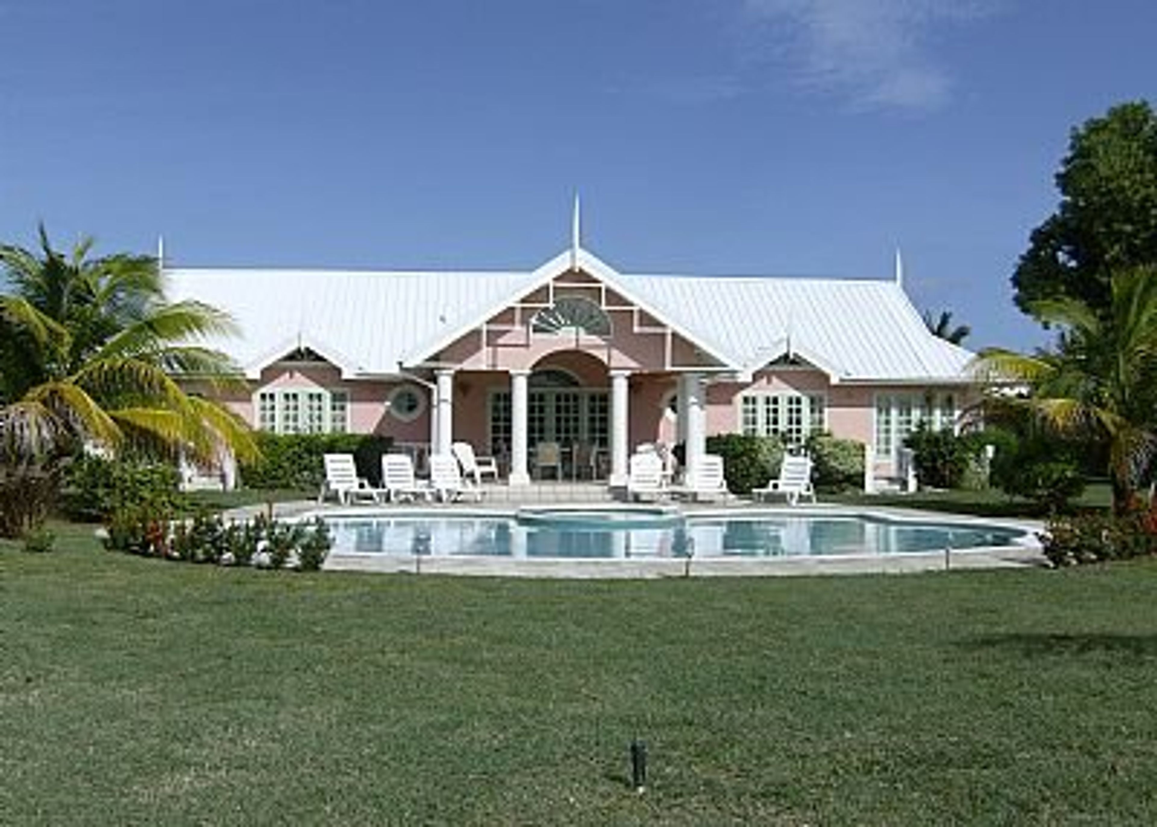 Villa from the garden