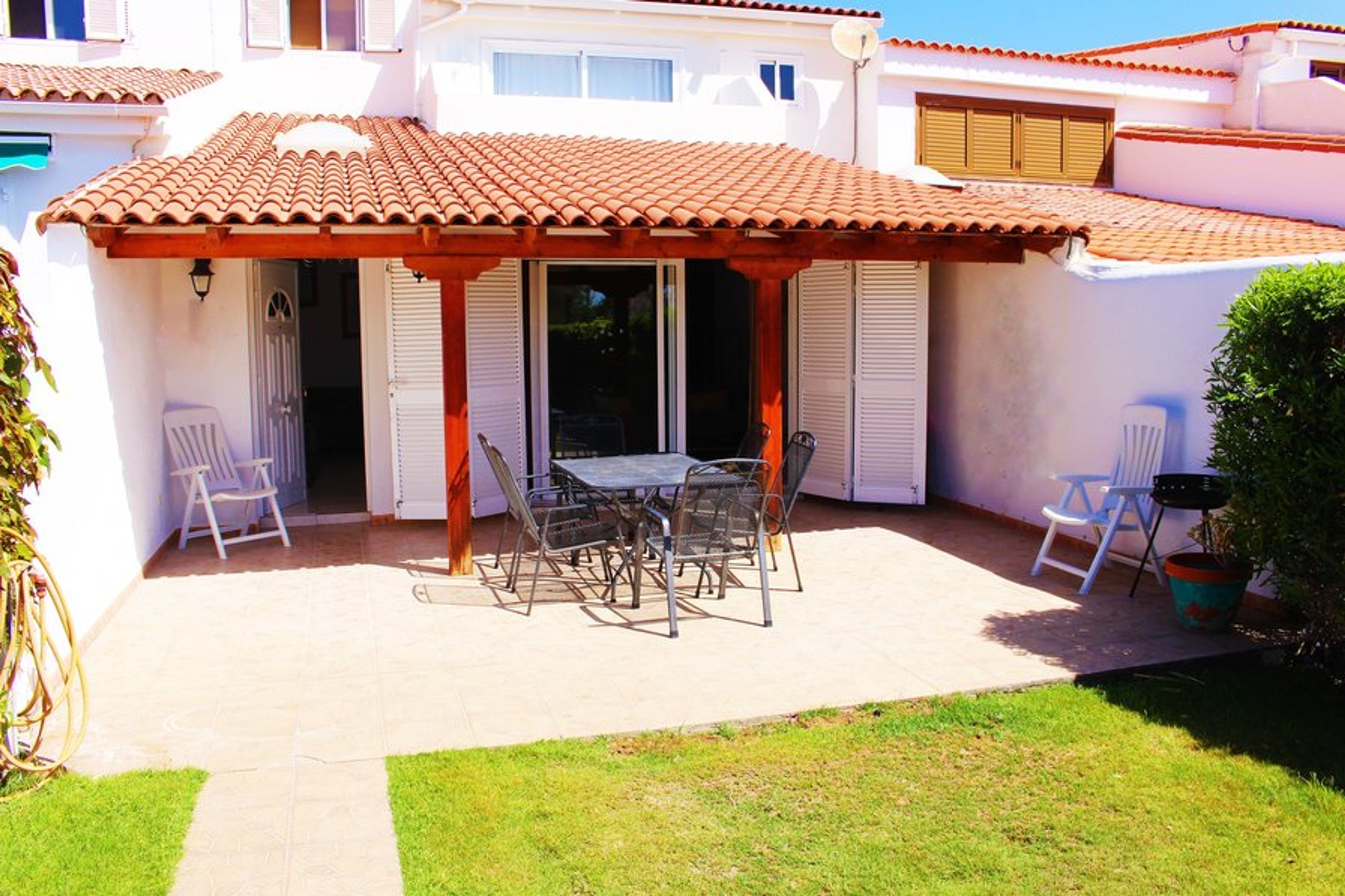 lovely sunny private garden and terrace