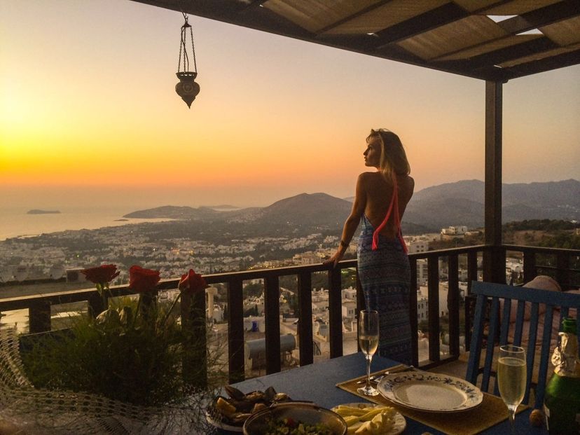 Villa in Turkey, Bodrum: Main terrace view