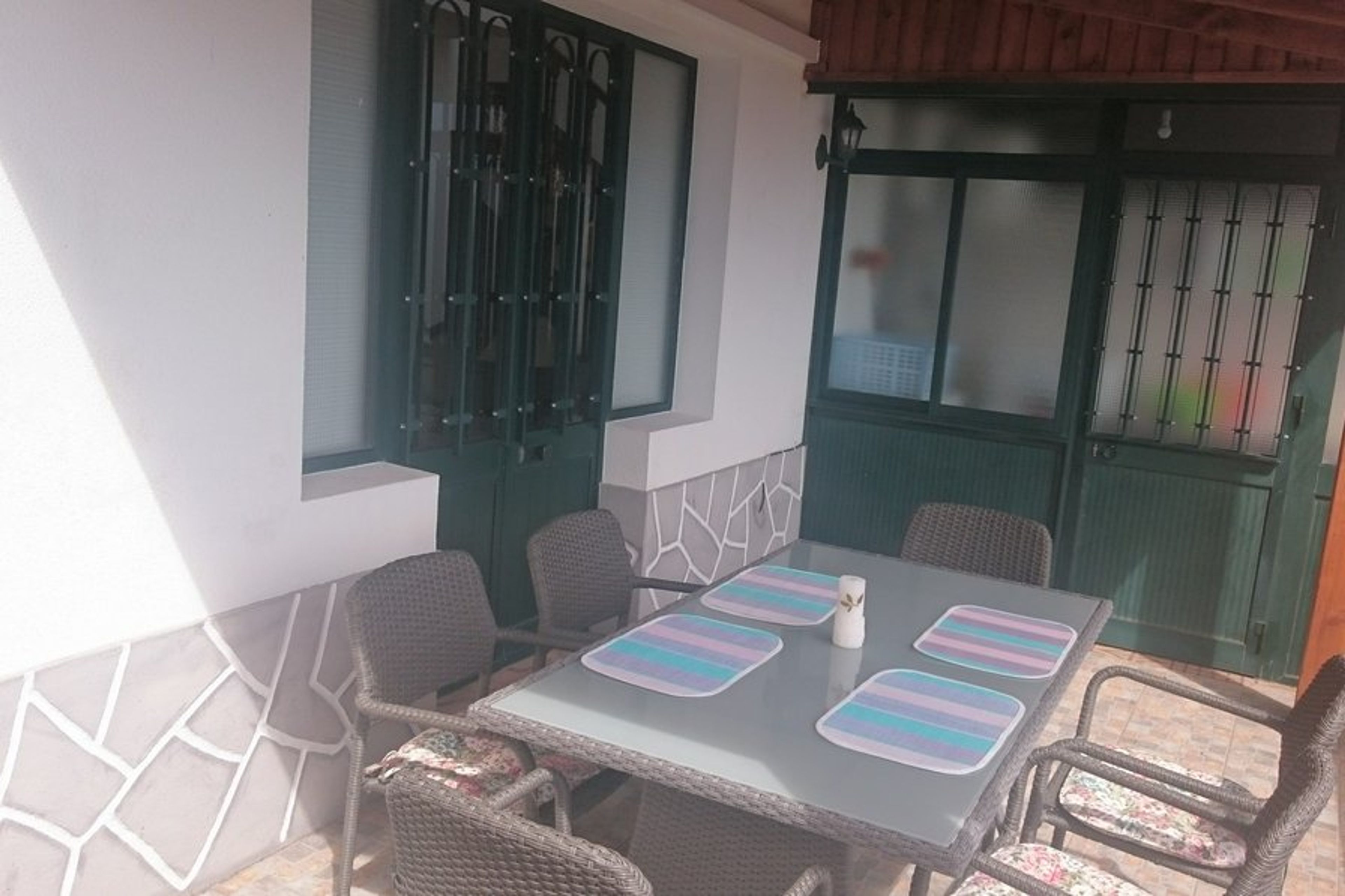 Terrace and Laundry room