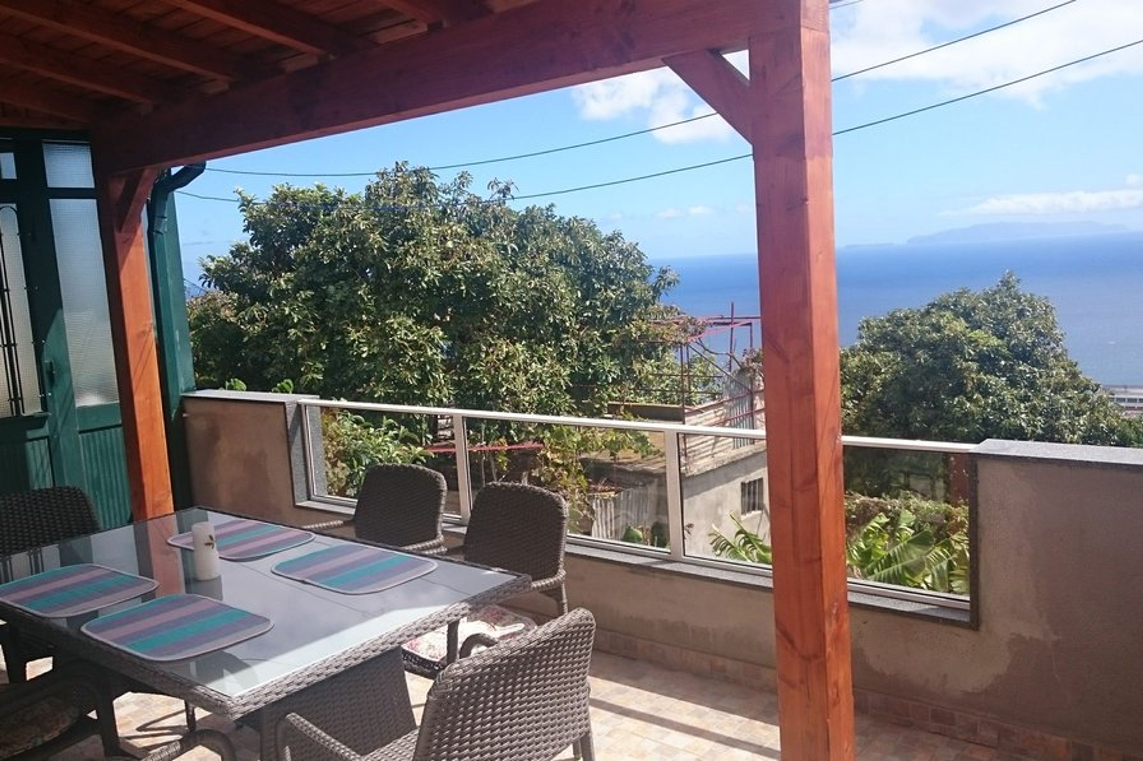 Terrace with pergola