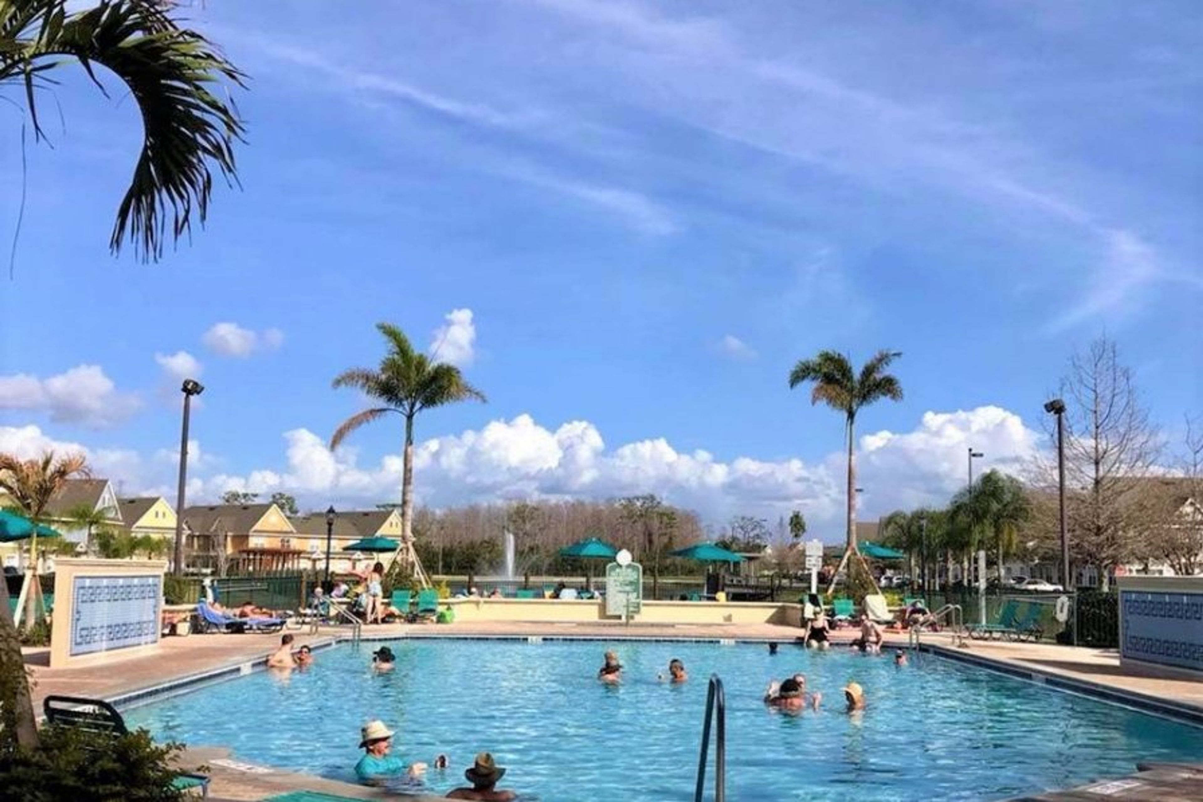 4 pools in the gated community