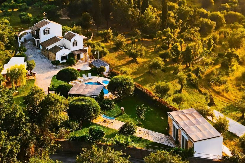 Villa in Achillion, Corfu