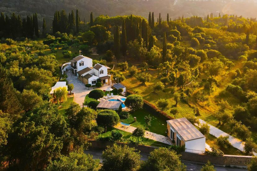 Villa in Achillion, Corfu
