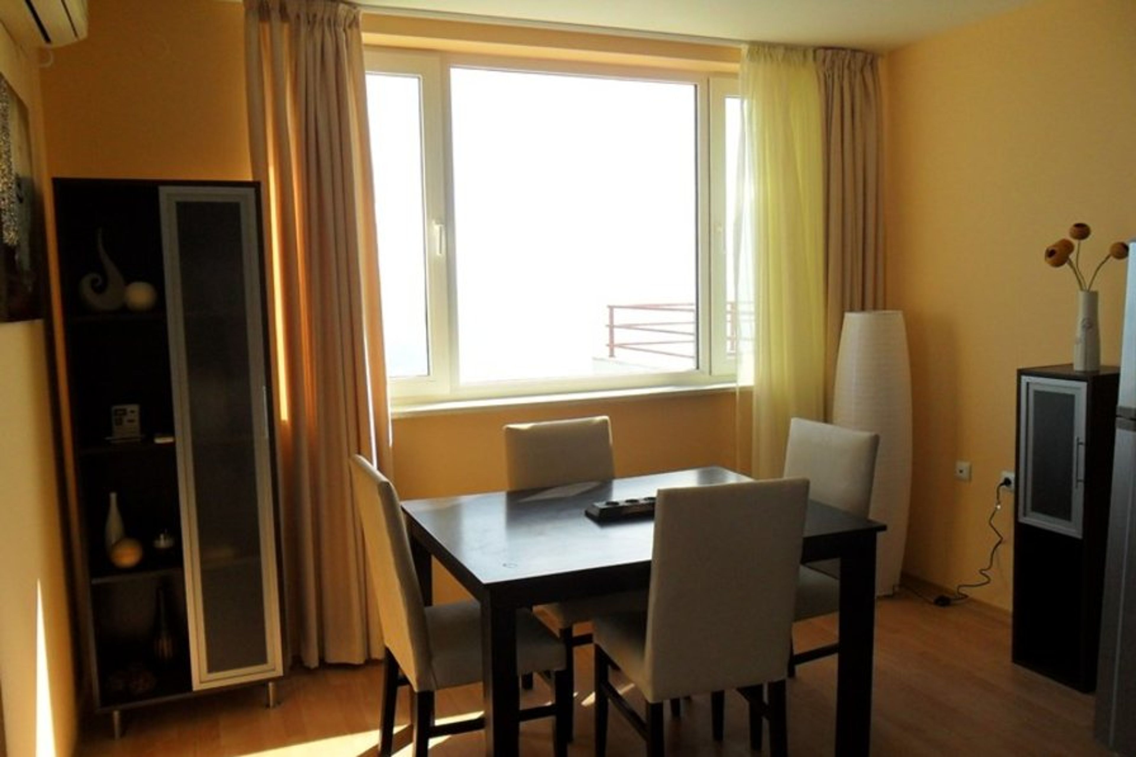 Light and airy dining area