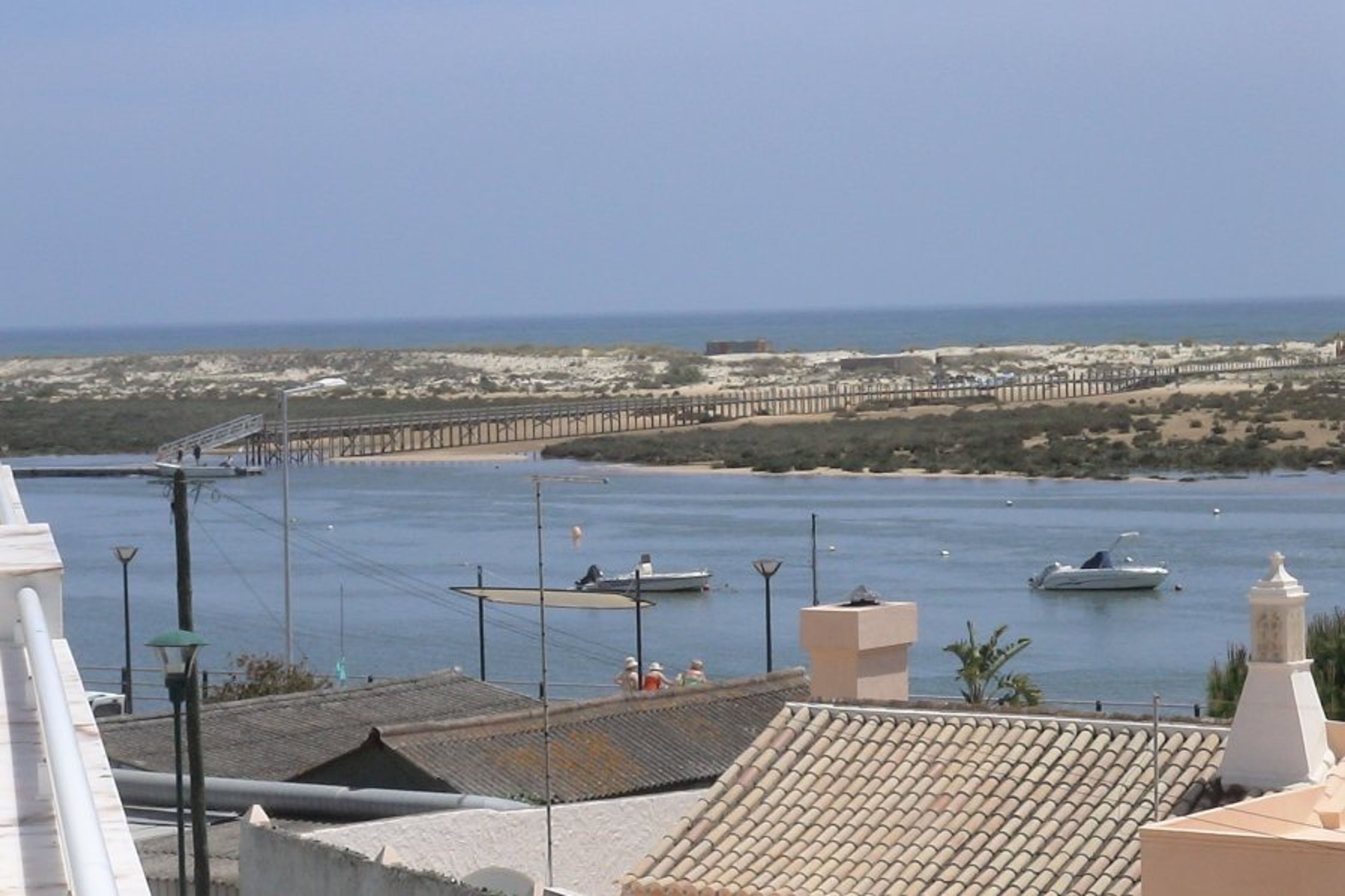 Cabanas Island from the apartment terrace