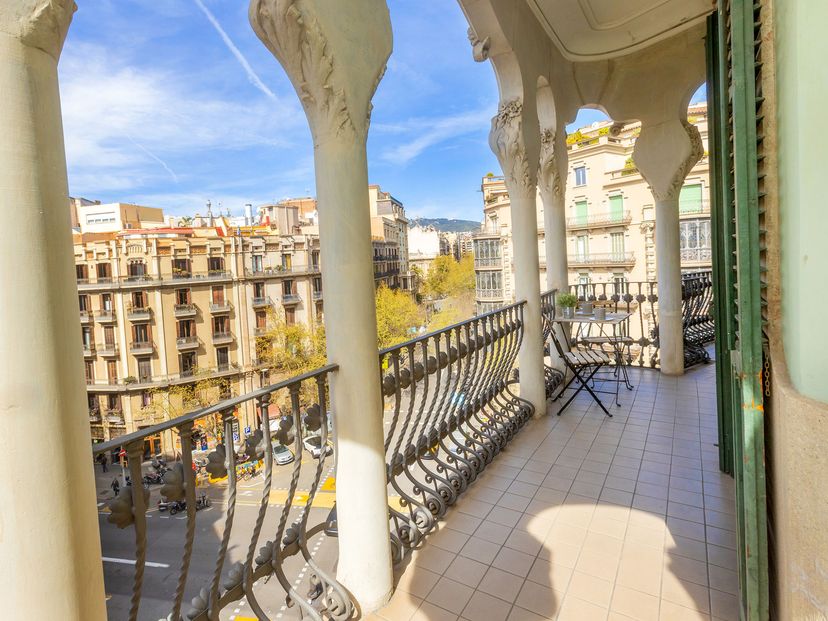 Apartment in Spain, La Dreta De L'Eixample: Terrace