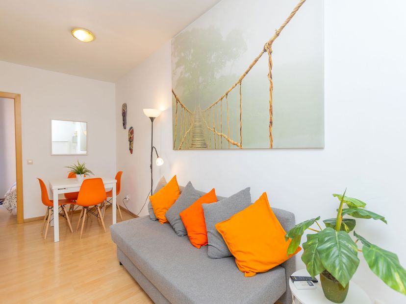 Apartment in Spain, La Sagrada Família: Living Room