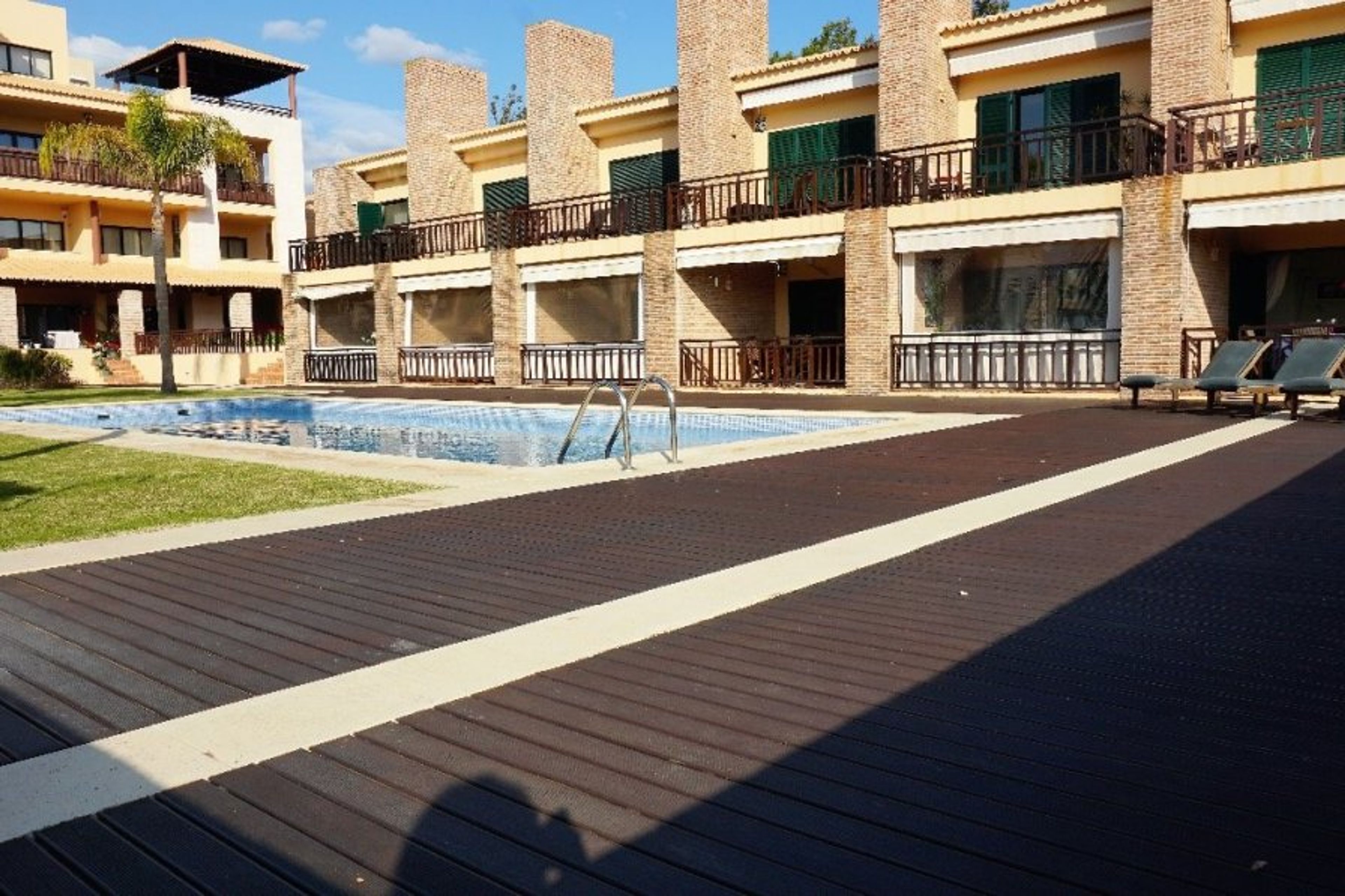 Decking and Pool