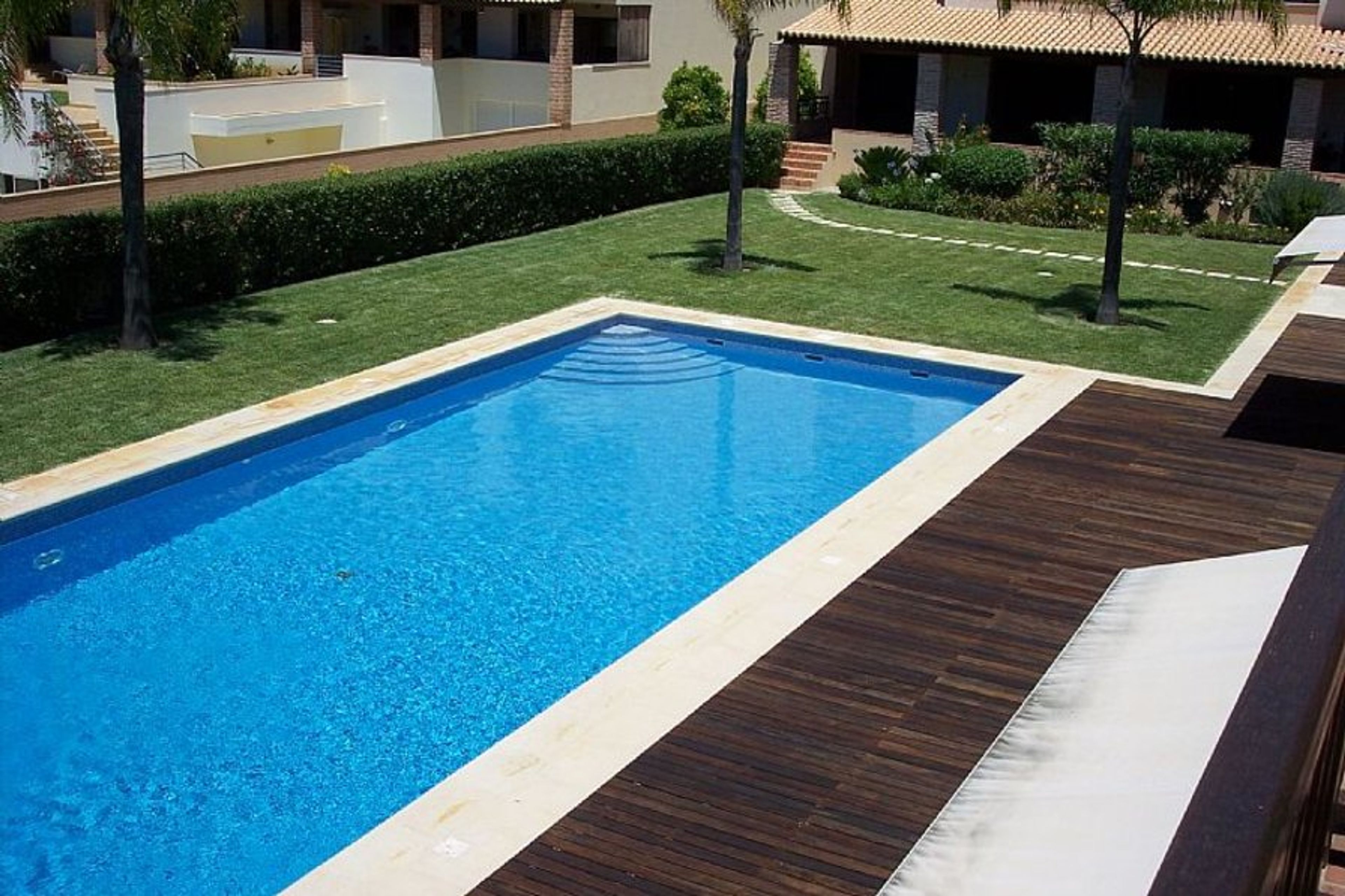 View of Pool from Master Bedroom Balcony