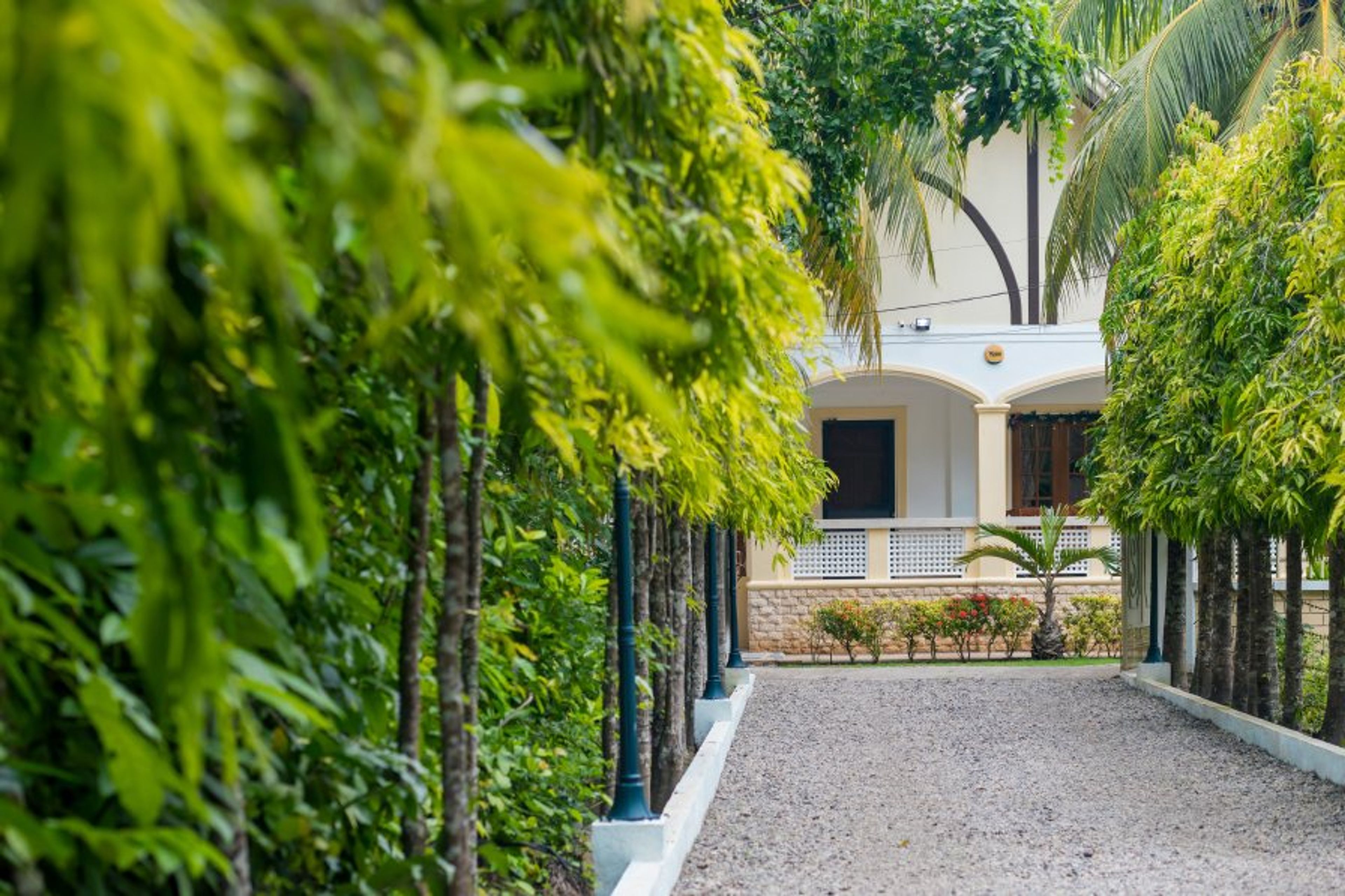 Entrance to Panglao villa