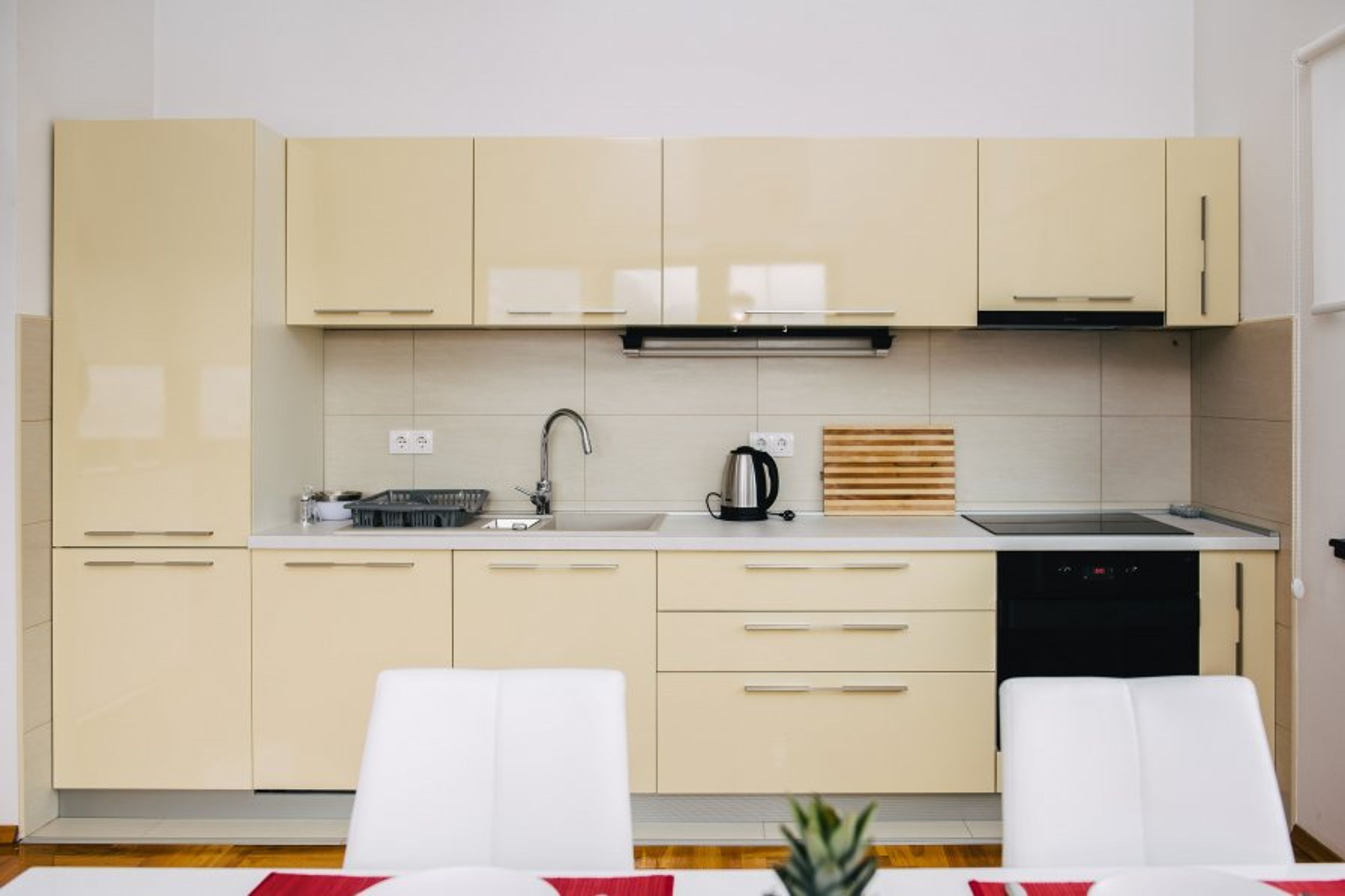 The modern and fully equipped kitchen perfect to test out your chef skills!