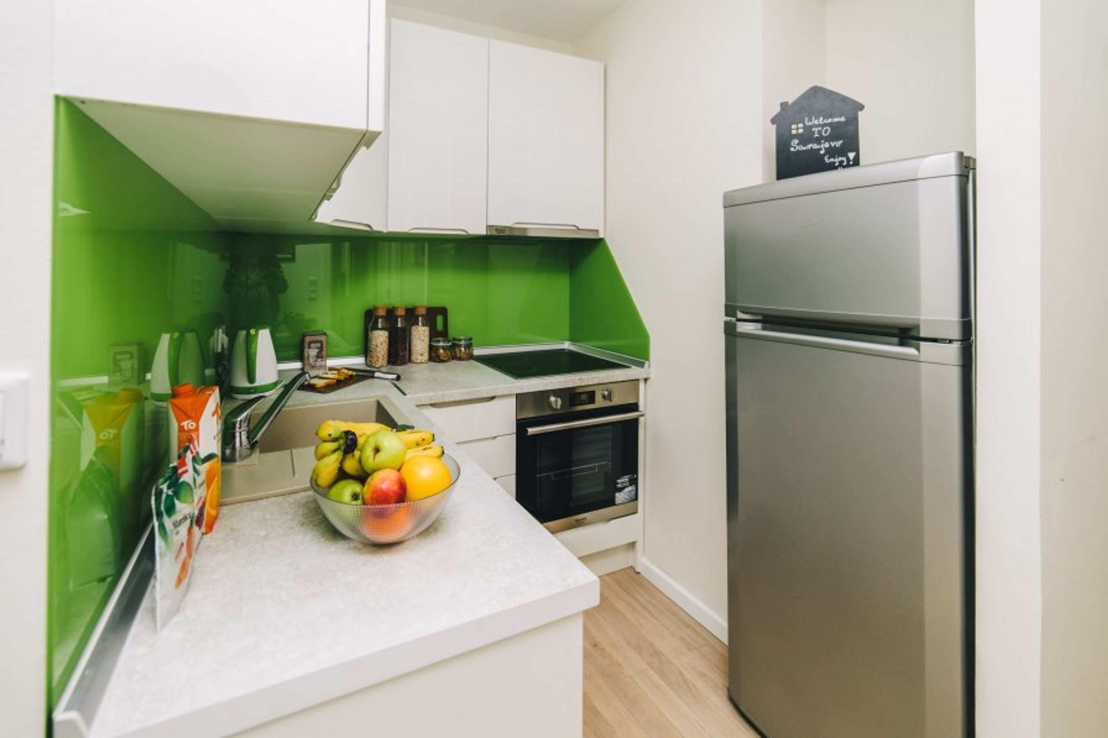Modern and fully equipped kitchen perfect to test out your chef skills :)