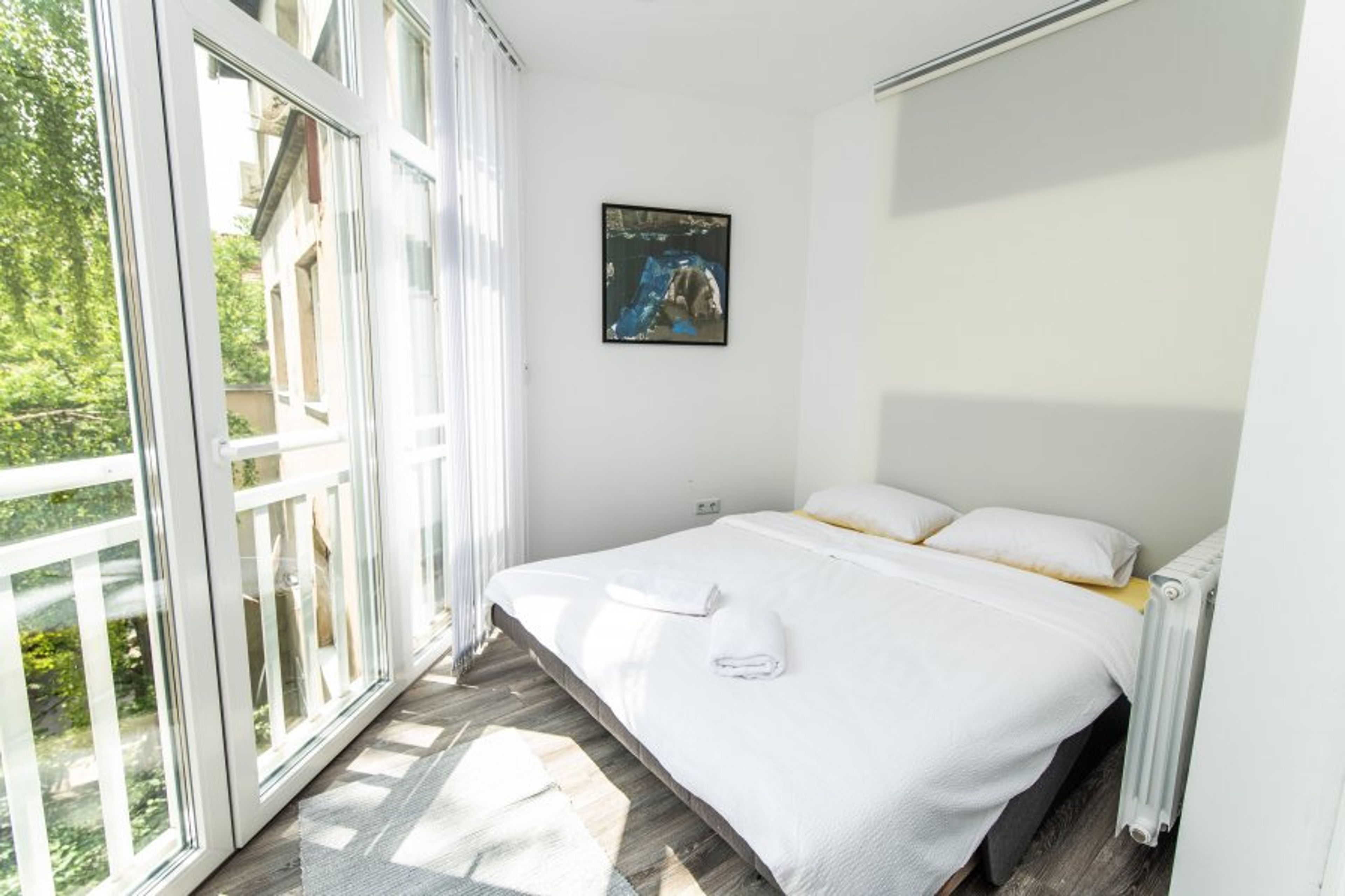 Our sunny bedroom
