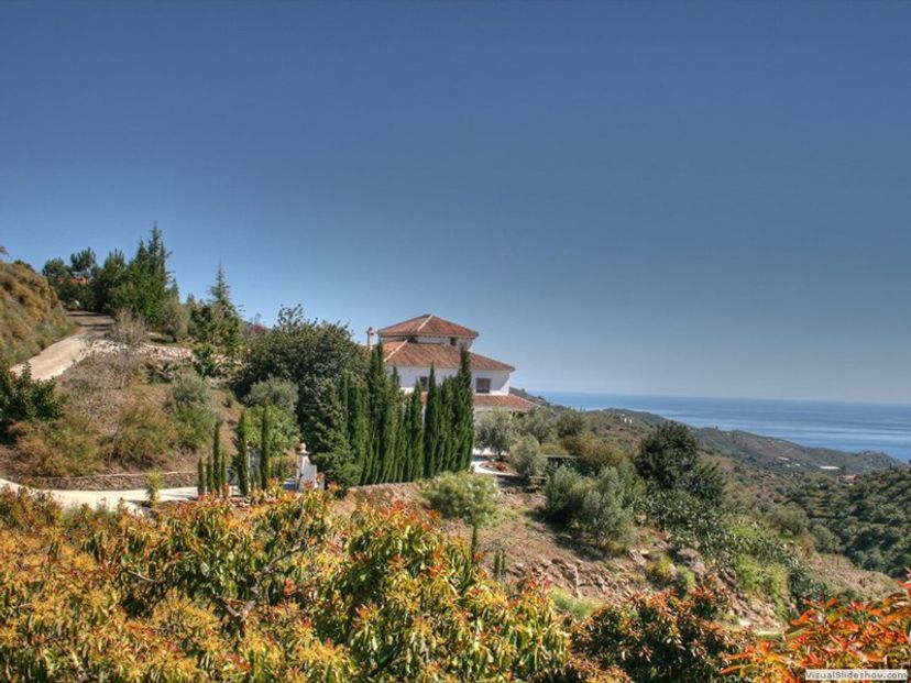 Finca in Cómpeta, Spain: General view from the north