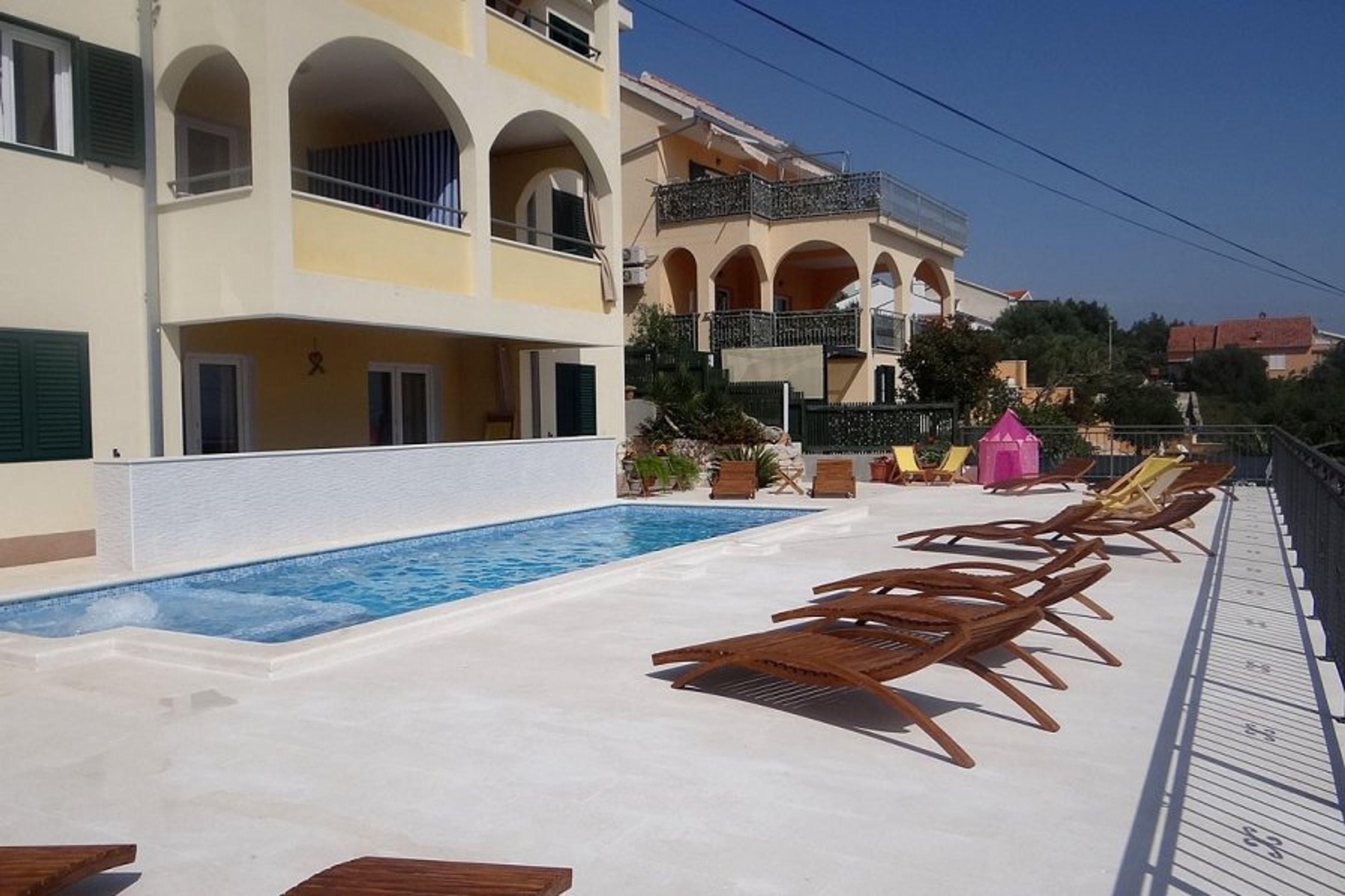 Swimming pool and sun deck