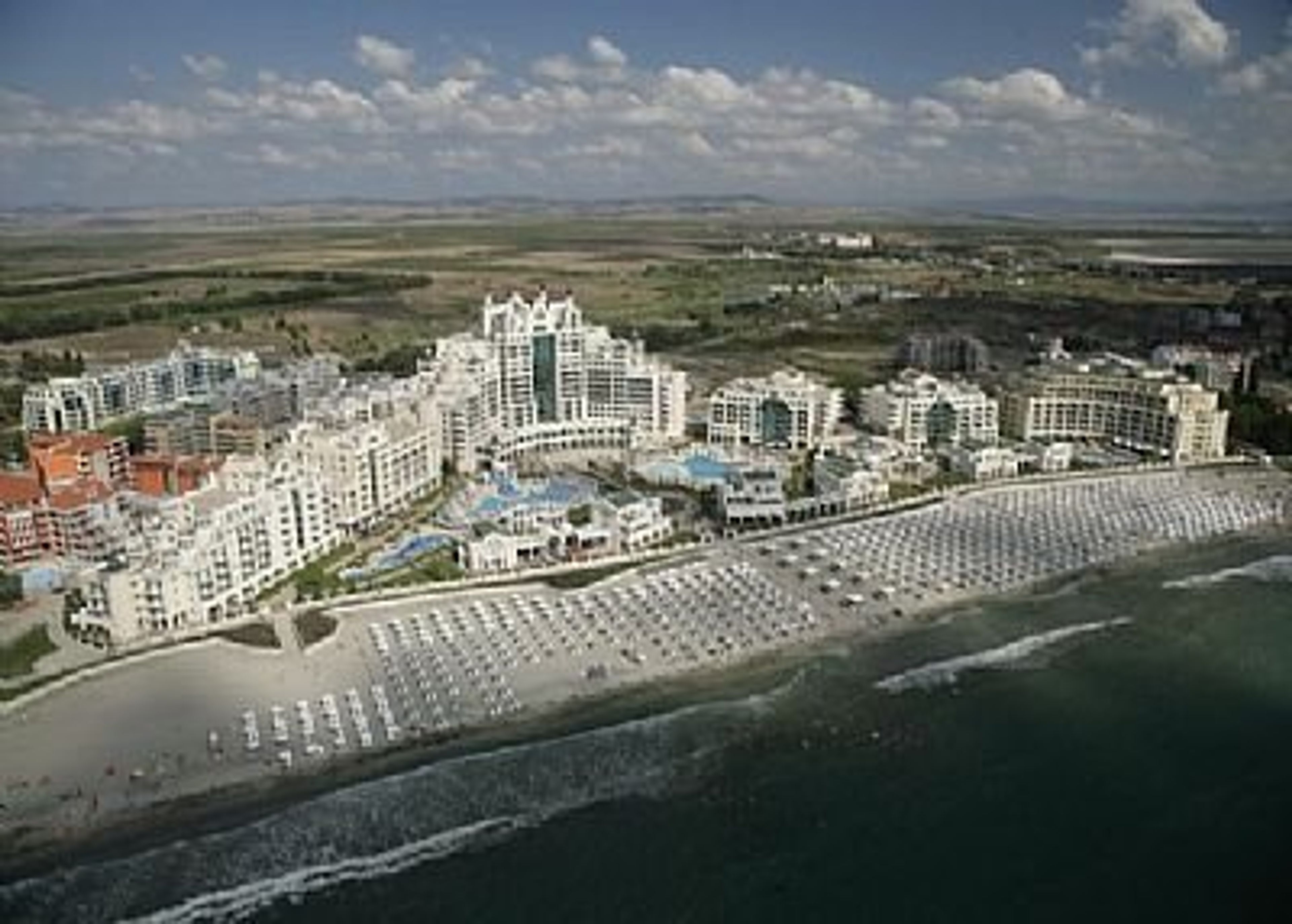 panoramic view of sunsetresort
