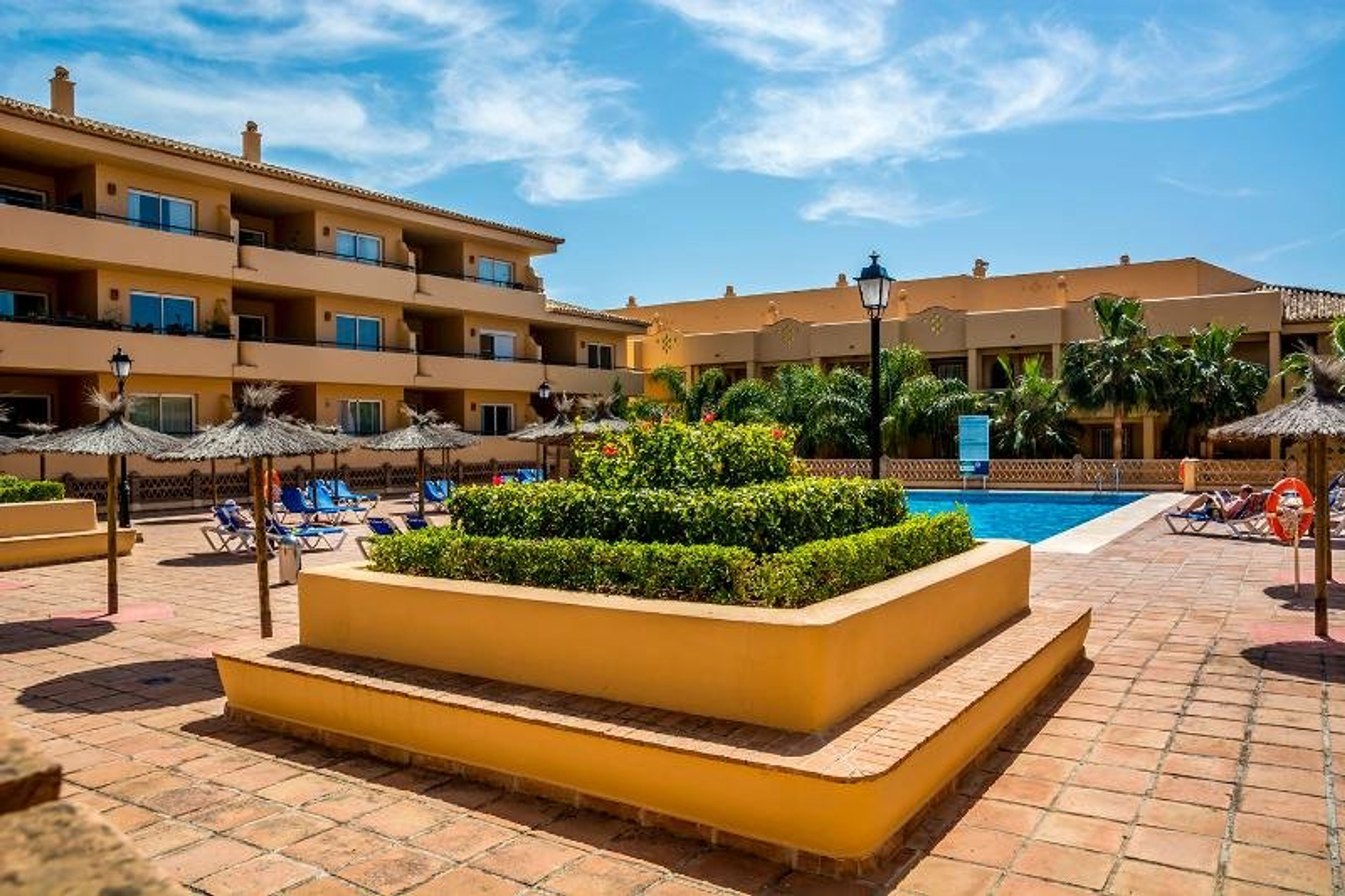 Upstairs terrace pool and patio open all year round