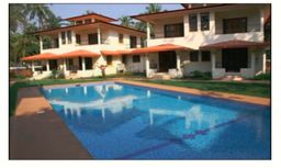 Goa holiday studio rental with shared pool
